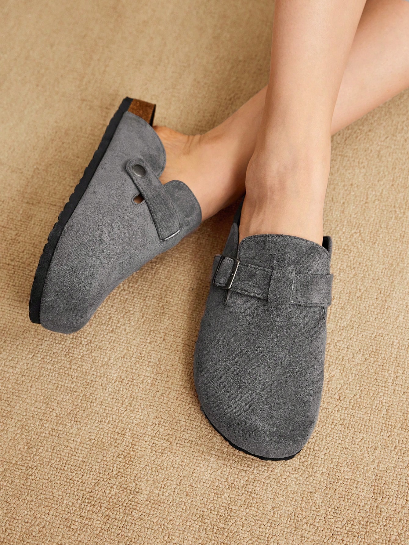 In Dark Grey Women Shoes