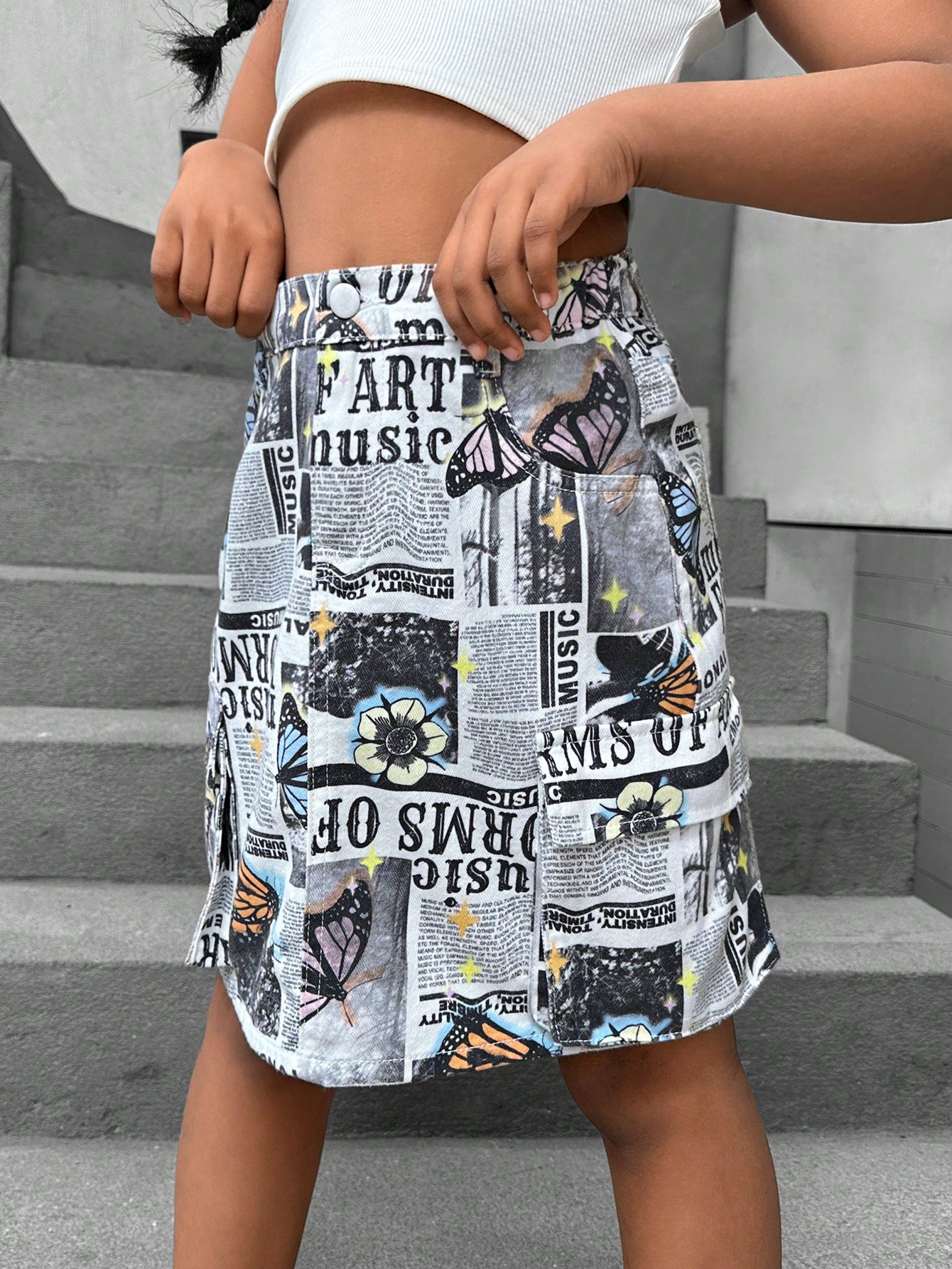 Tween Girls Denim Skirts