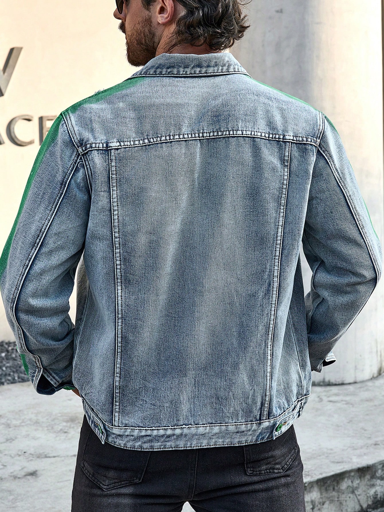 Men Plus Size Denim Jackets