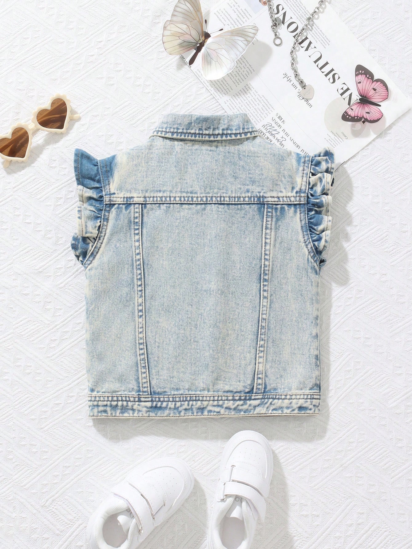 Young Girls Denim Jackets & Coats