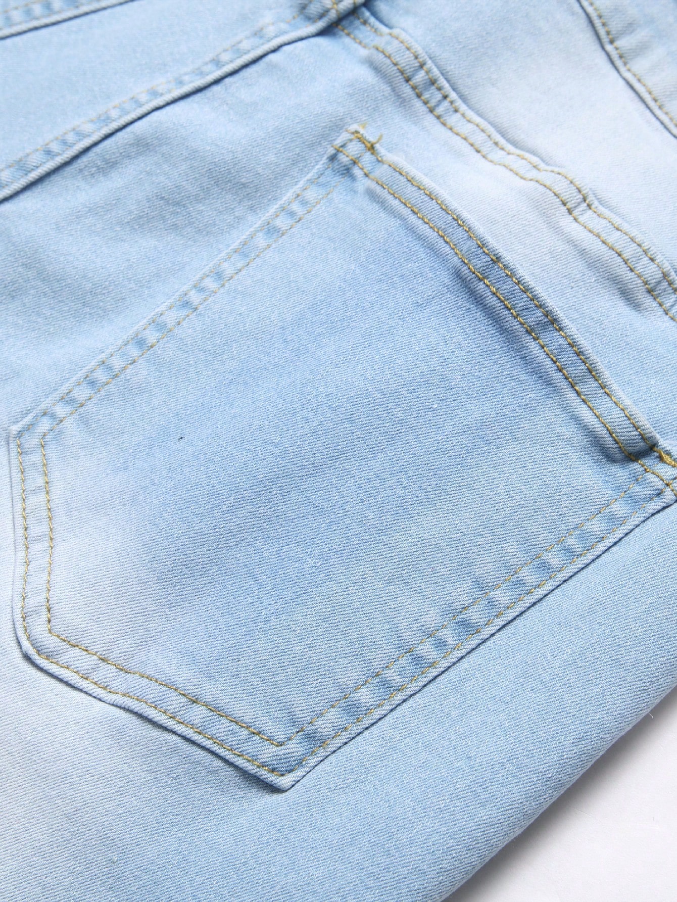 Men Plus Size Denim Shorts