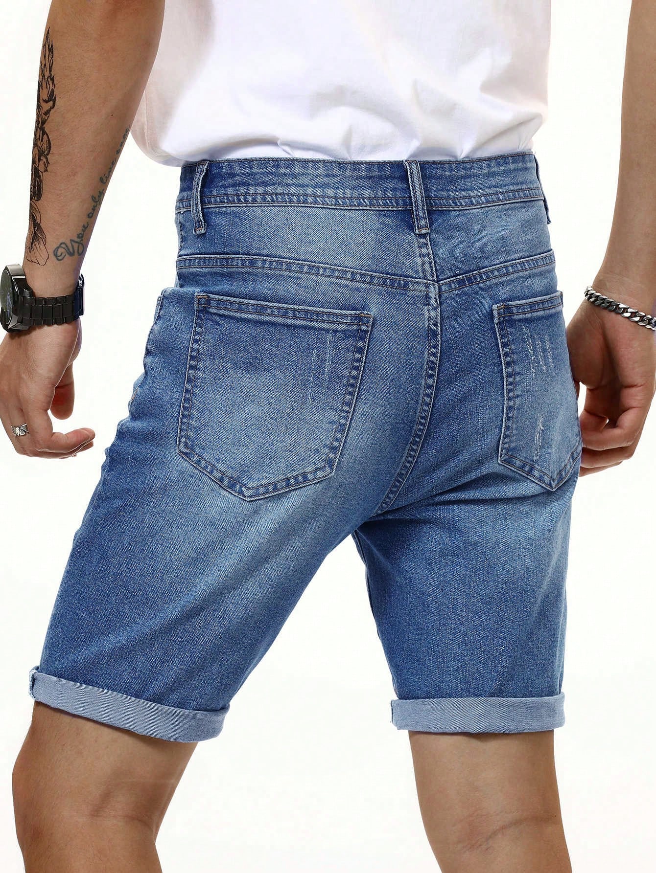 Men Denim Shorts