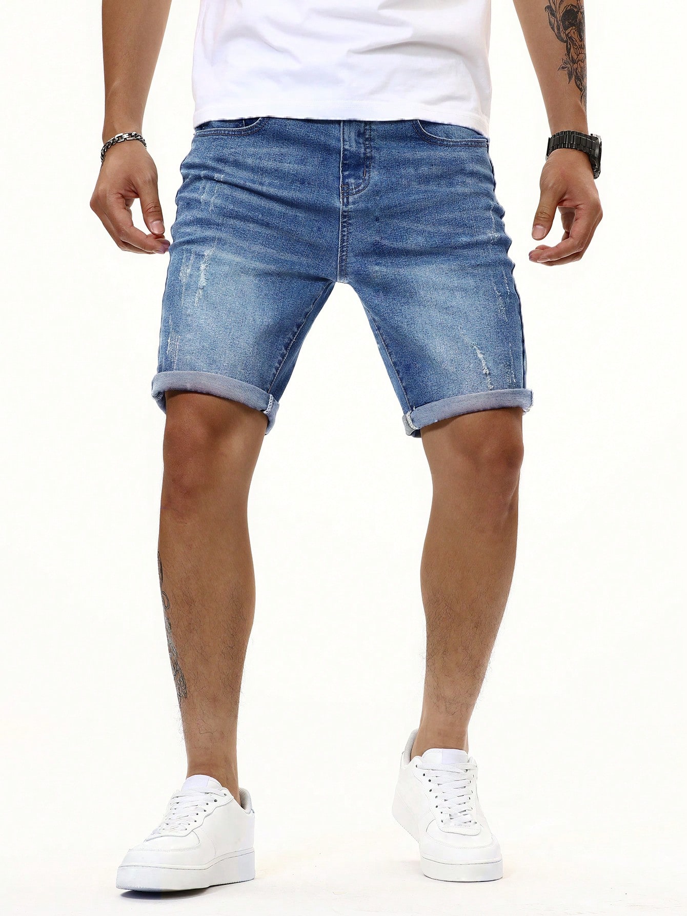 Men Denim Shorts