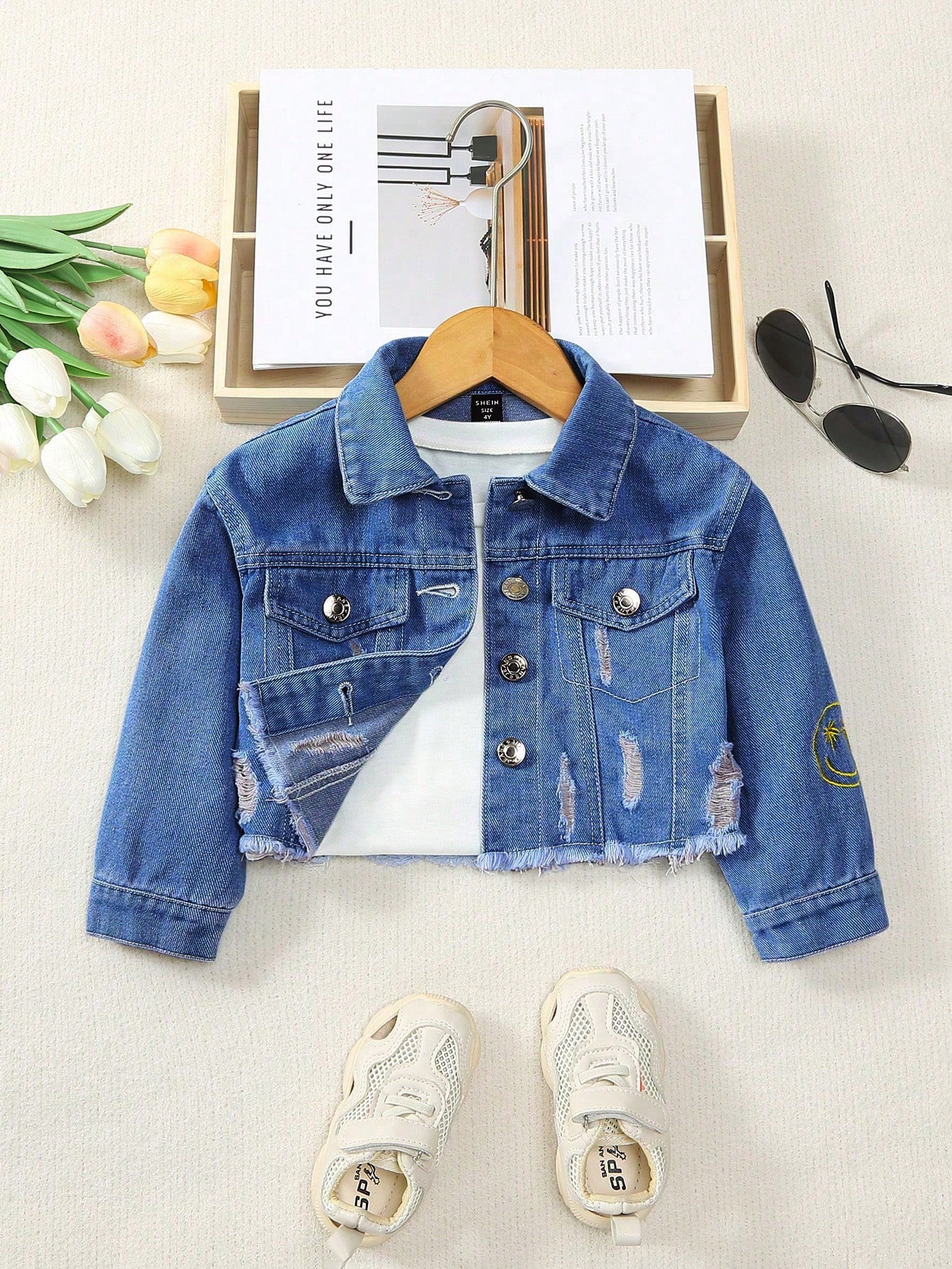 Young Girls Denim Jackets & Coats