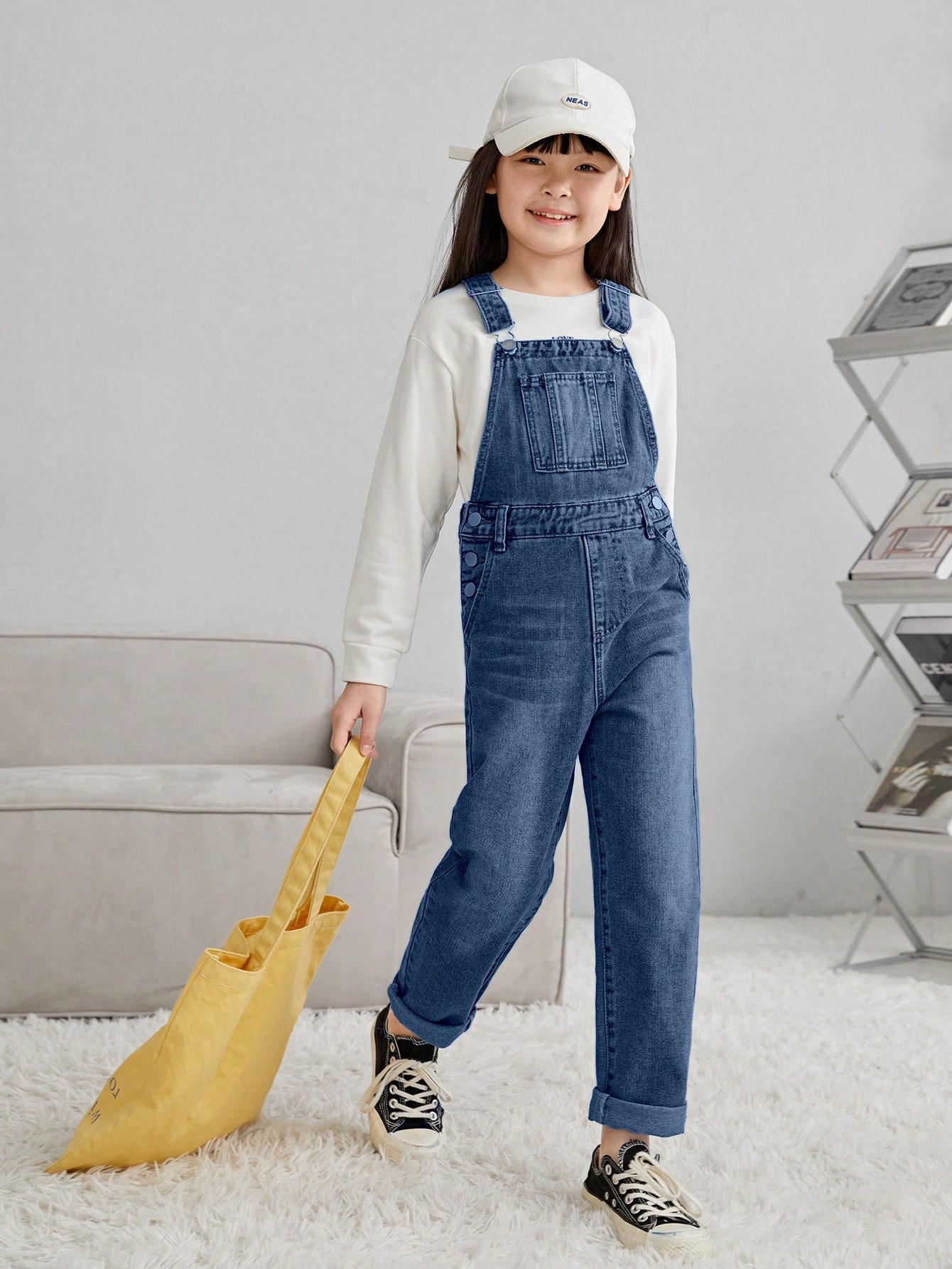 Tween Girls Denim Overalls & Jumpsuits