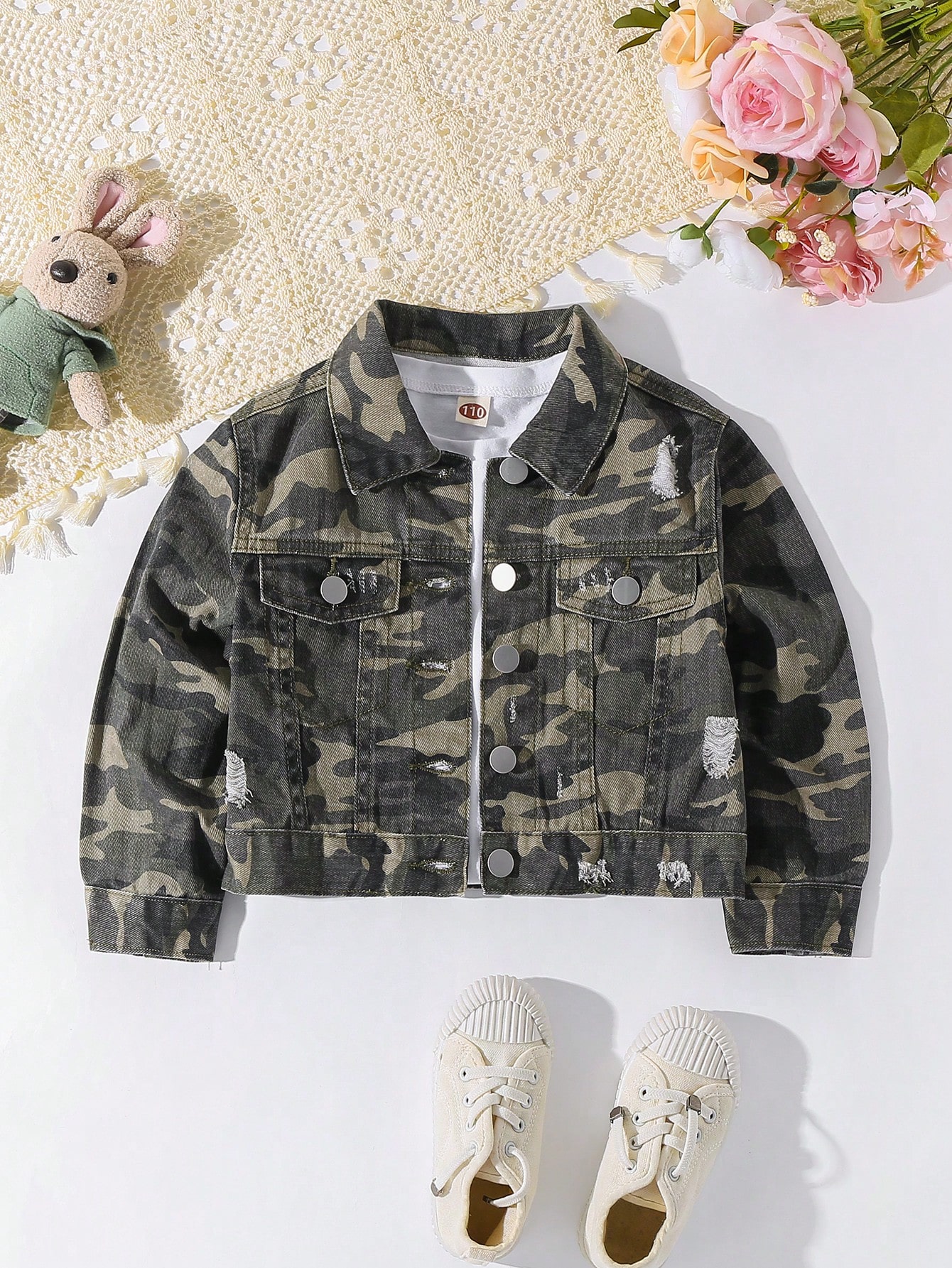 Young Girls Denim Jackets & Coats