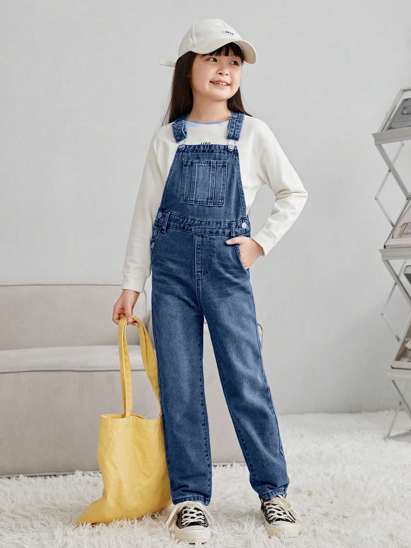 Tween Girls Denim Overalls & Jumpsuits