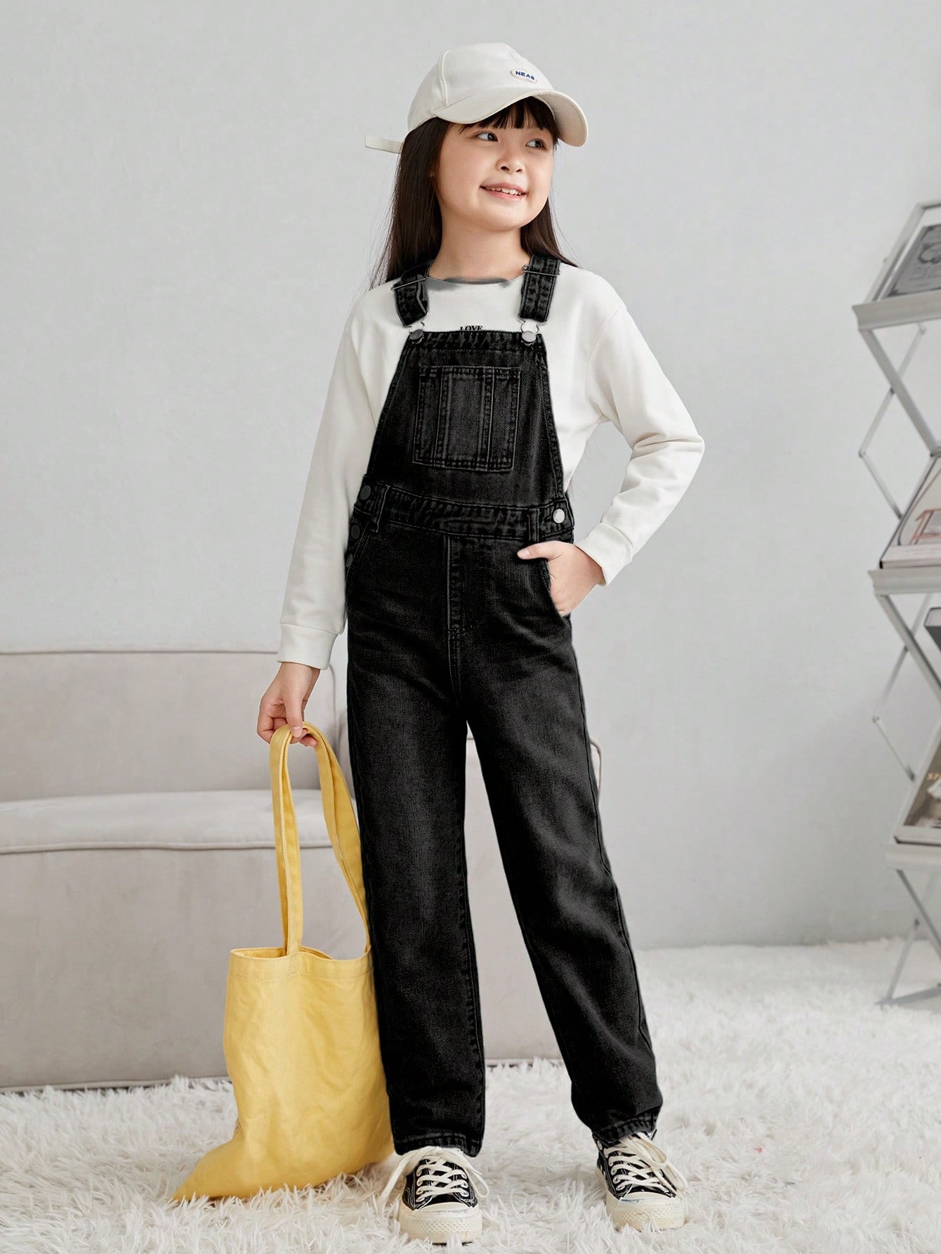 Tween Girls Denim Overalls & Jumpsuits