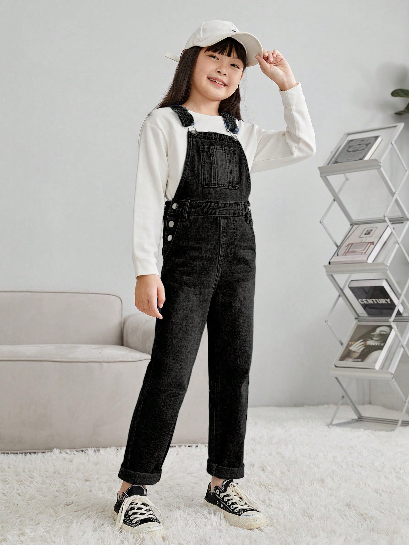 Tween Girls Denim Overalls & Jumpsuits