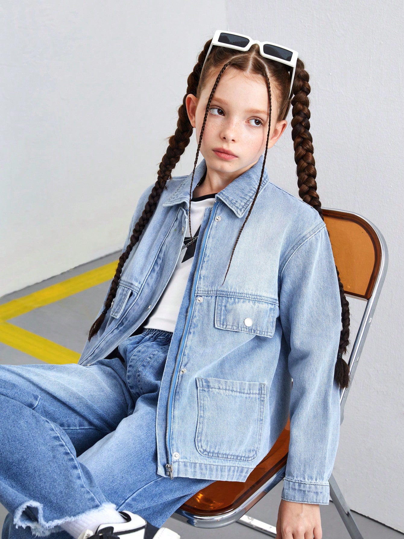 Tween Girls Denim Jackets & Coats