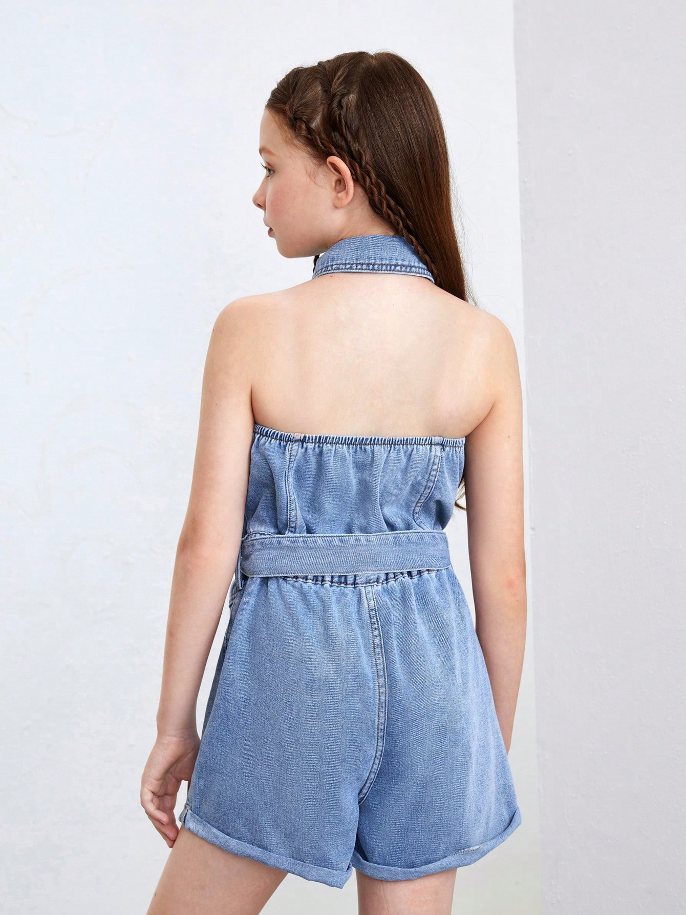 Tween Girls Denim Overalls & Jumpsuits