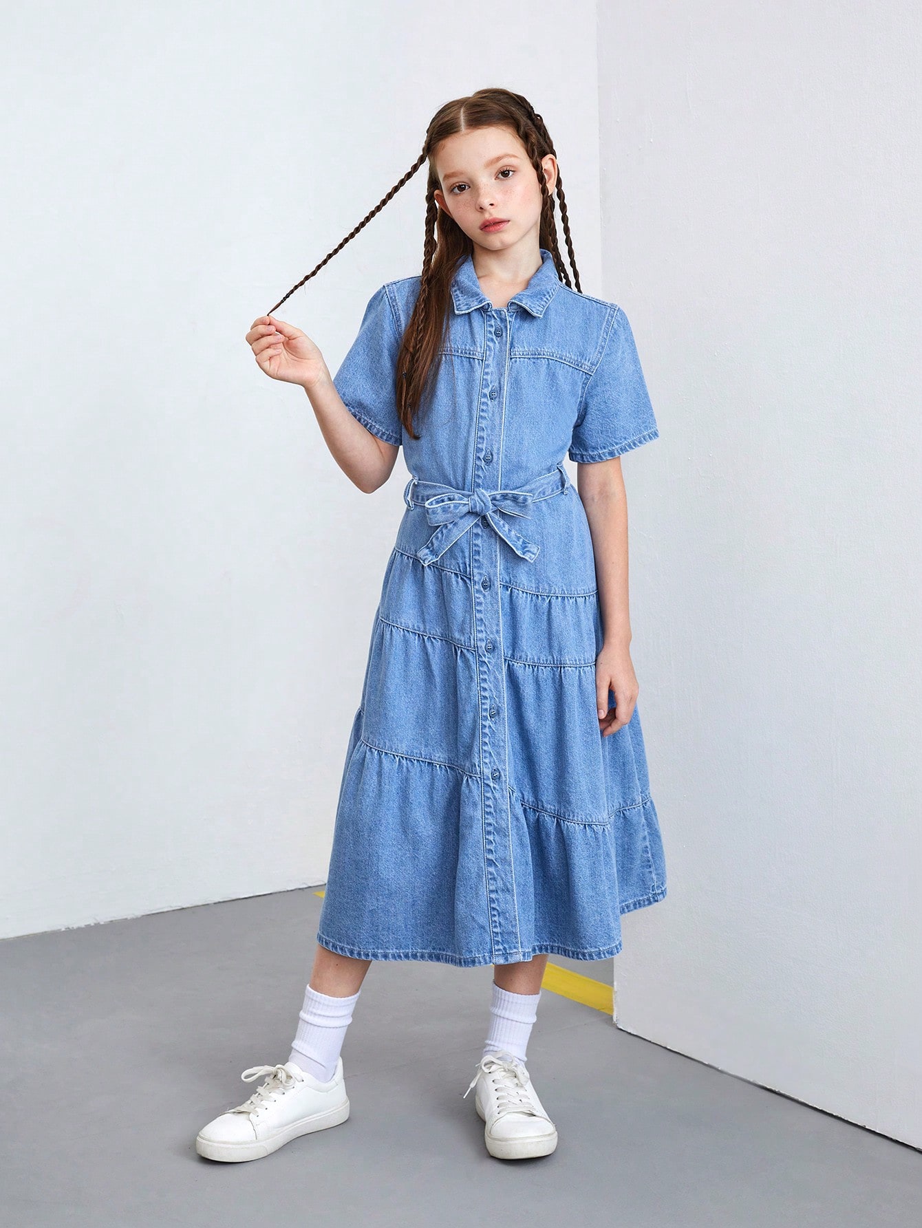 Tween Girls Denim Dresses