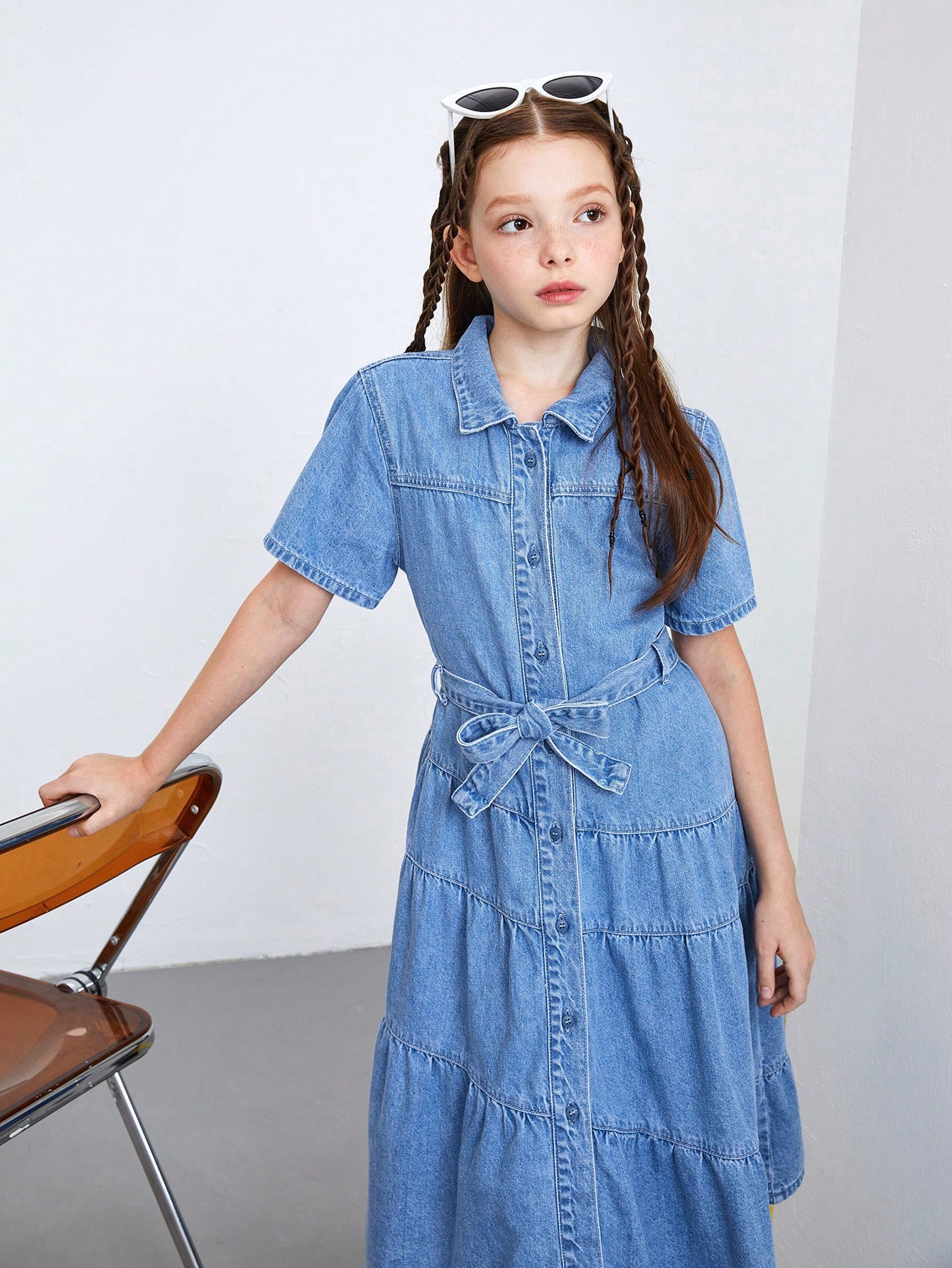 Tween Girls Denim Dresses