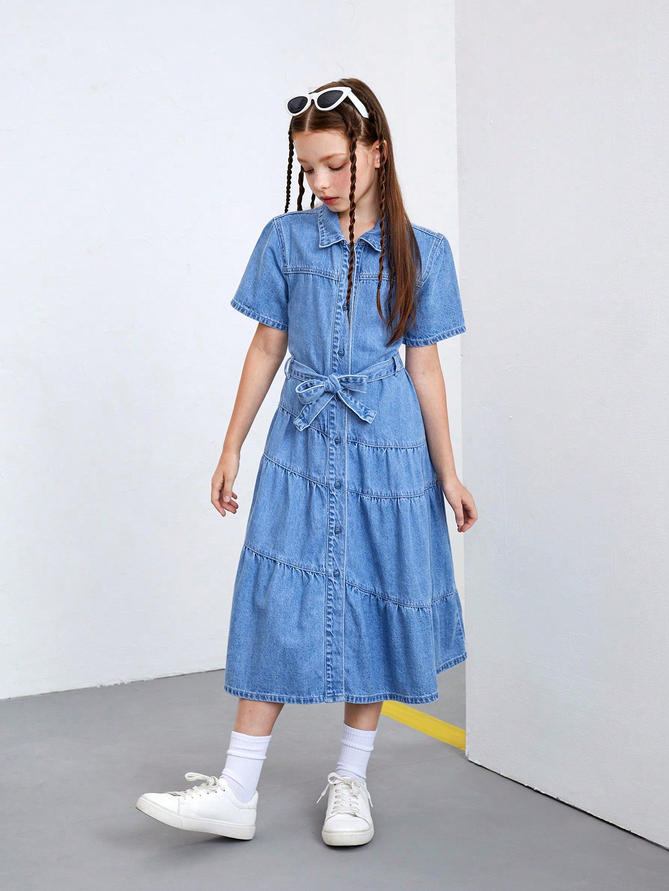 Tween Girls Denim Dresses