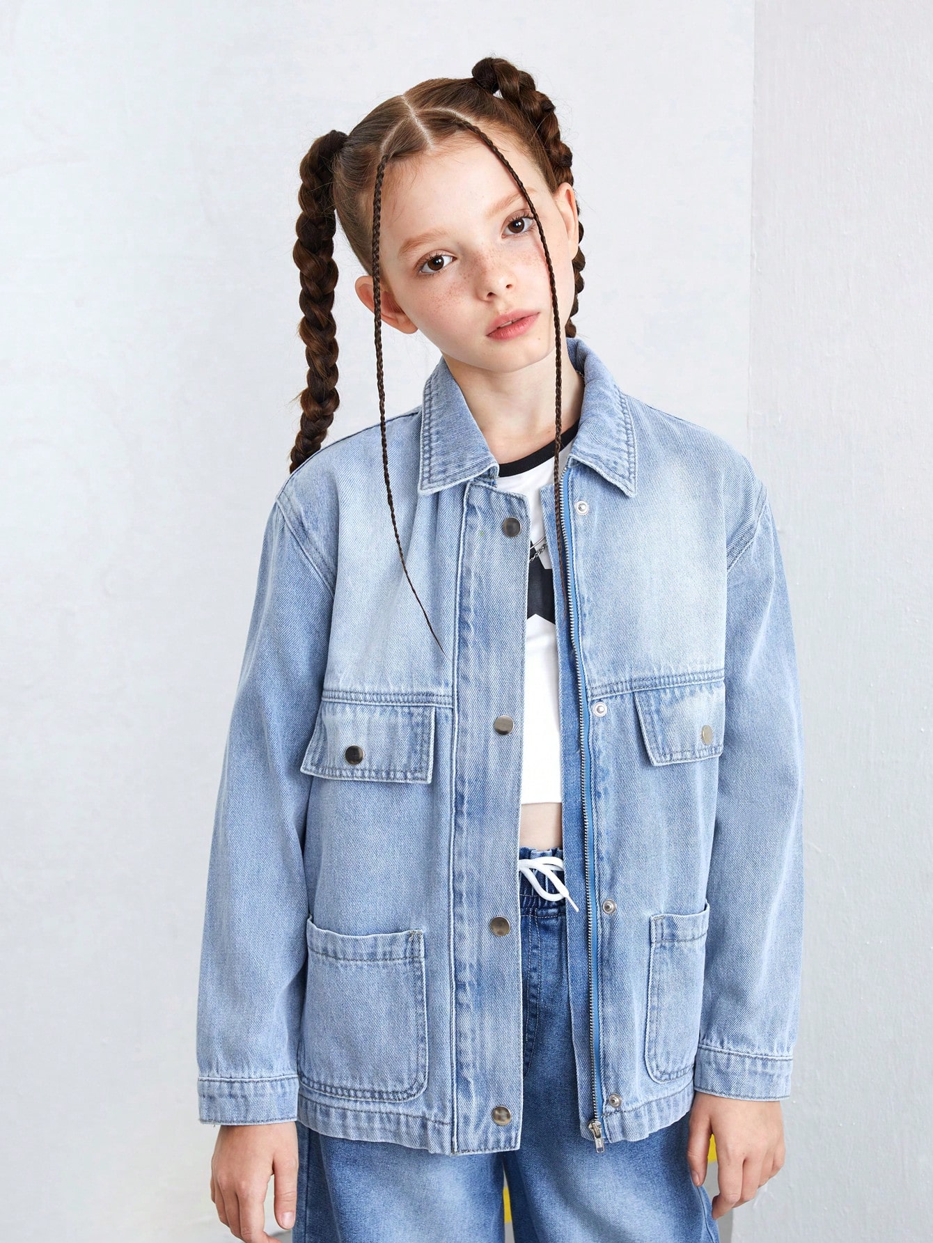 Tween Girls Denim Jackets & Coats