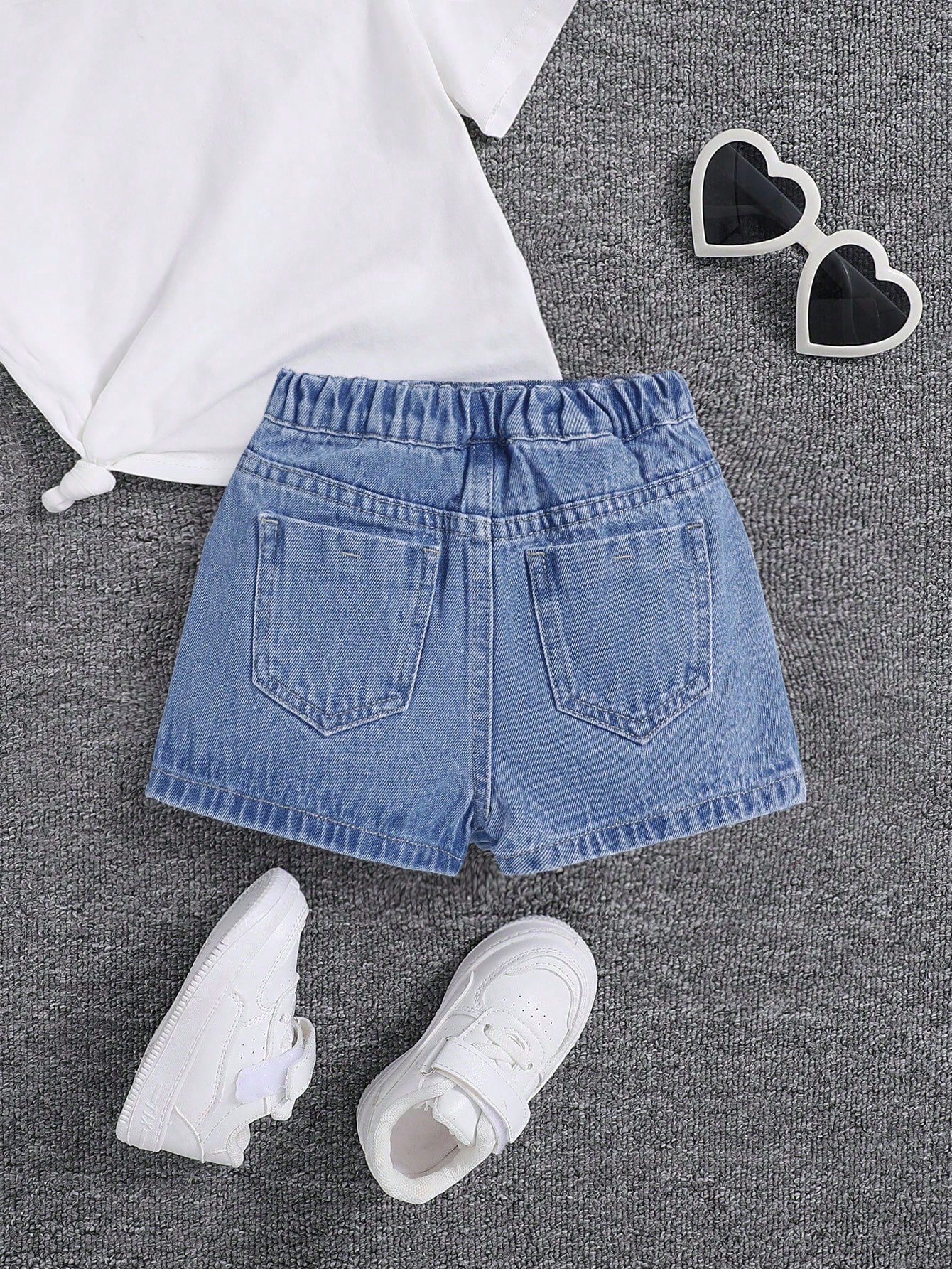 Young Girls Denim Shorts