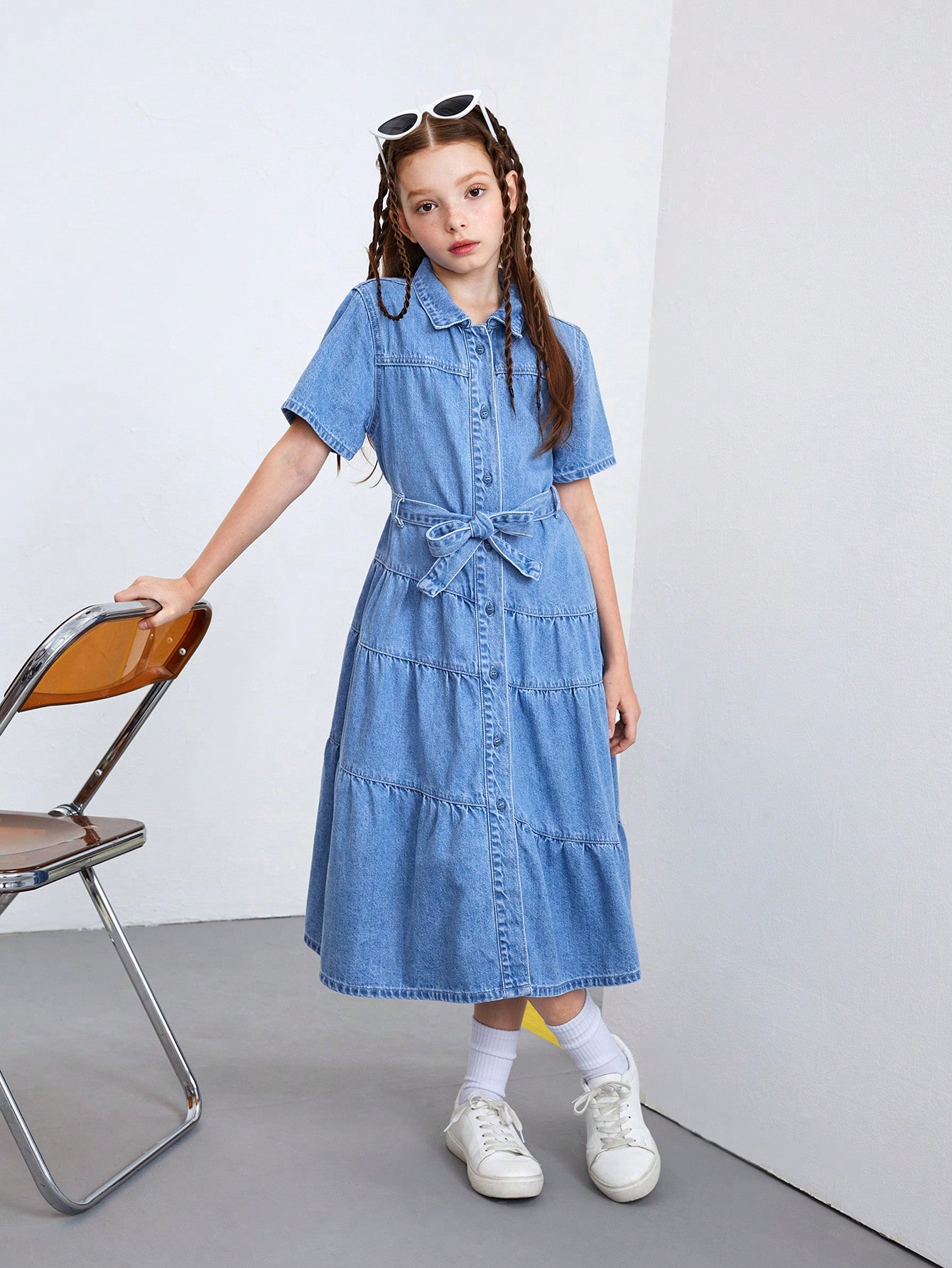 Tween Girls Denim Dresses