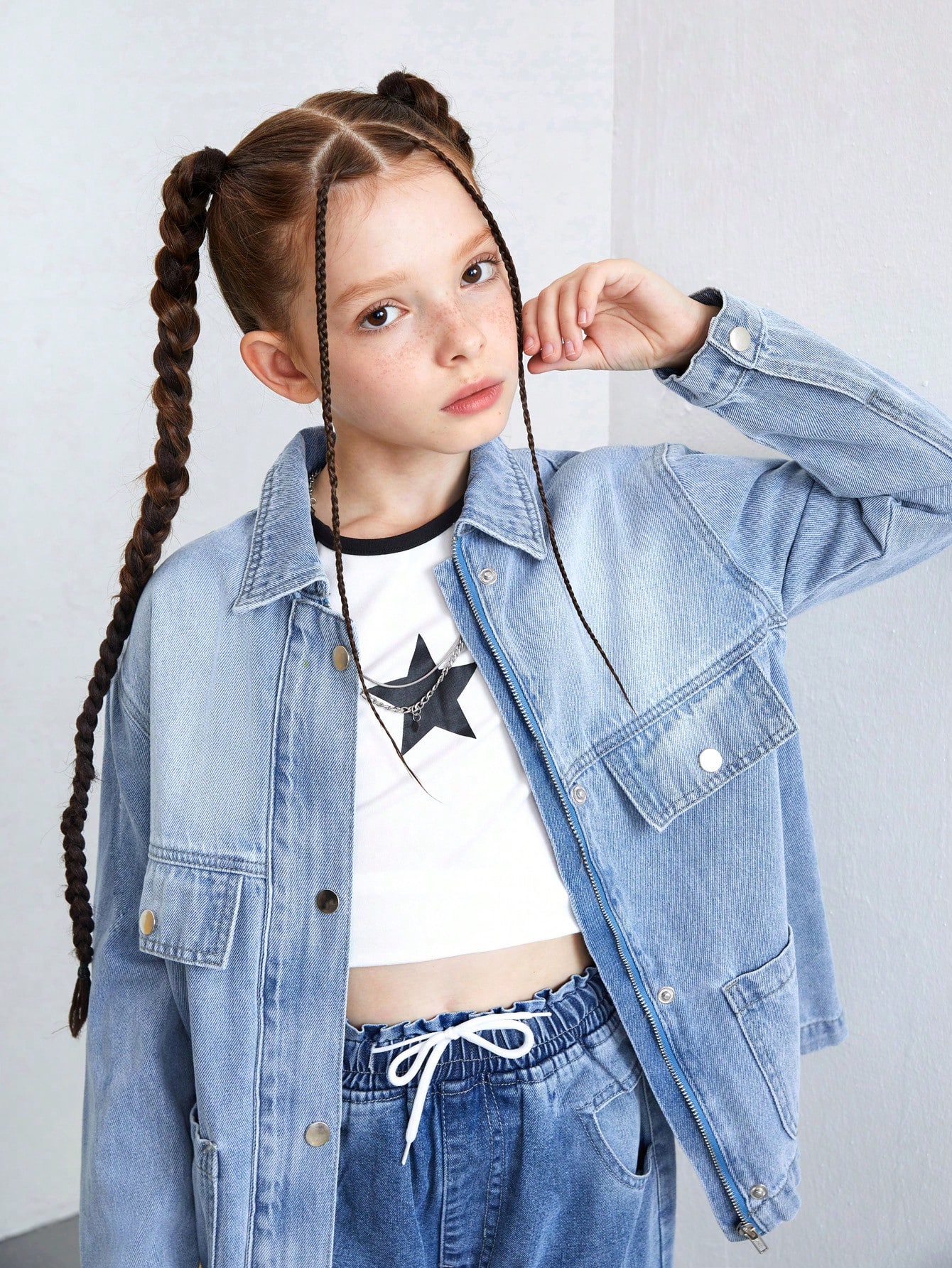 Tween Girls Denim Jackets & Coats