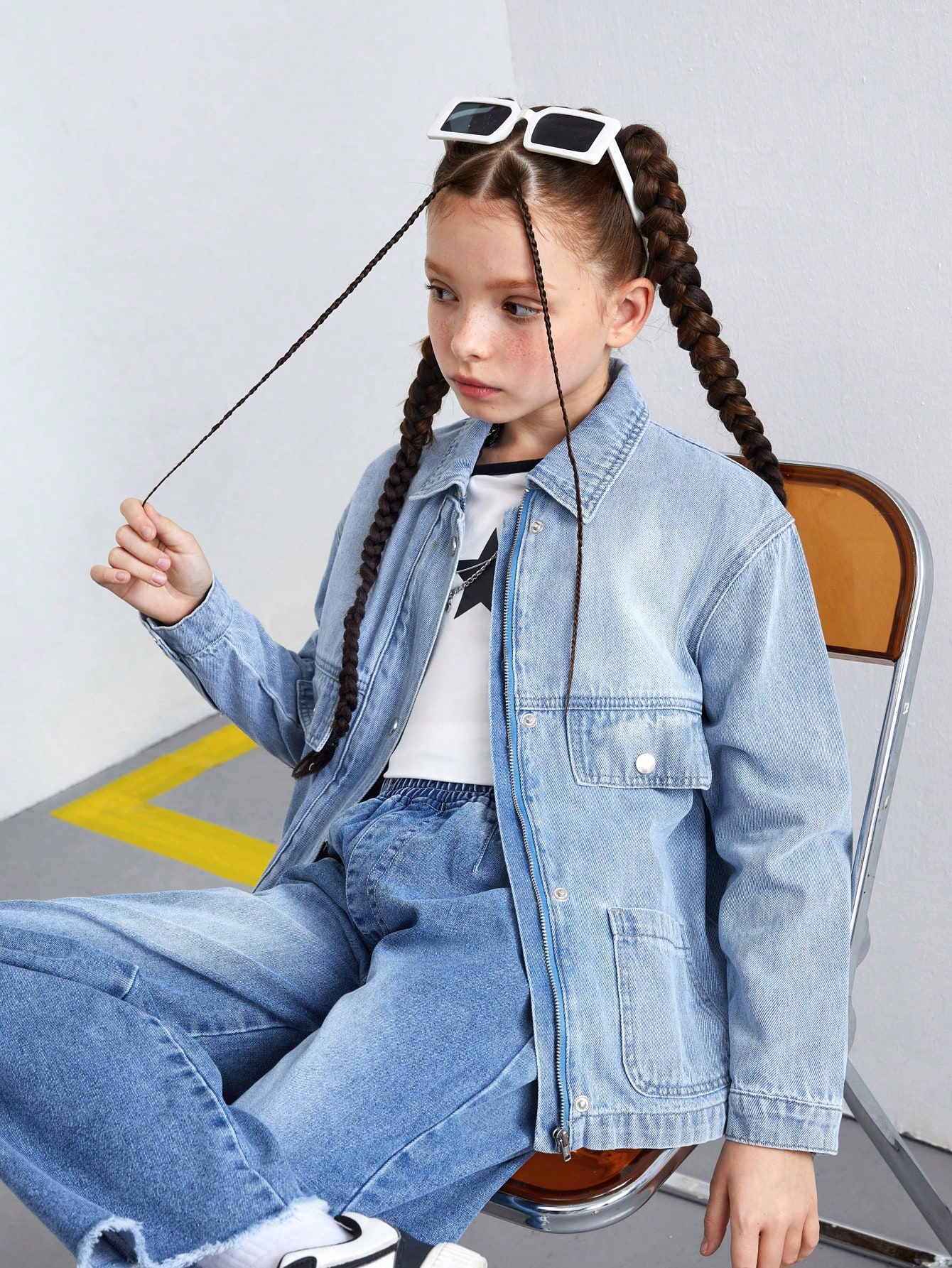 Tween Girls Denim Jackets & Coats