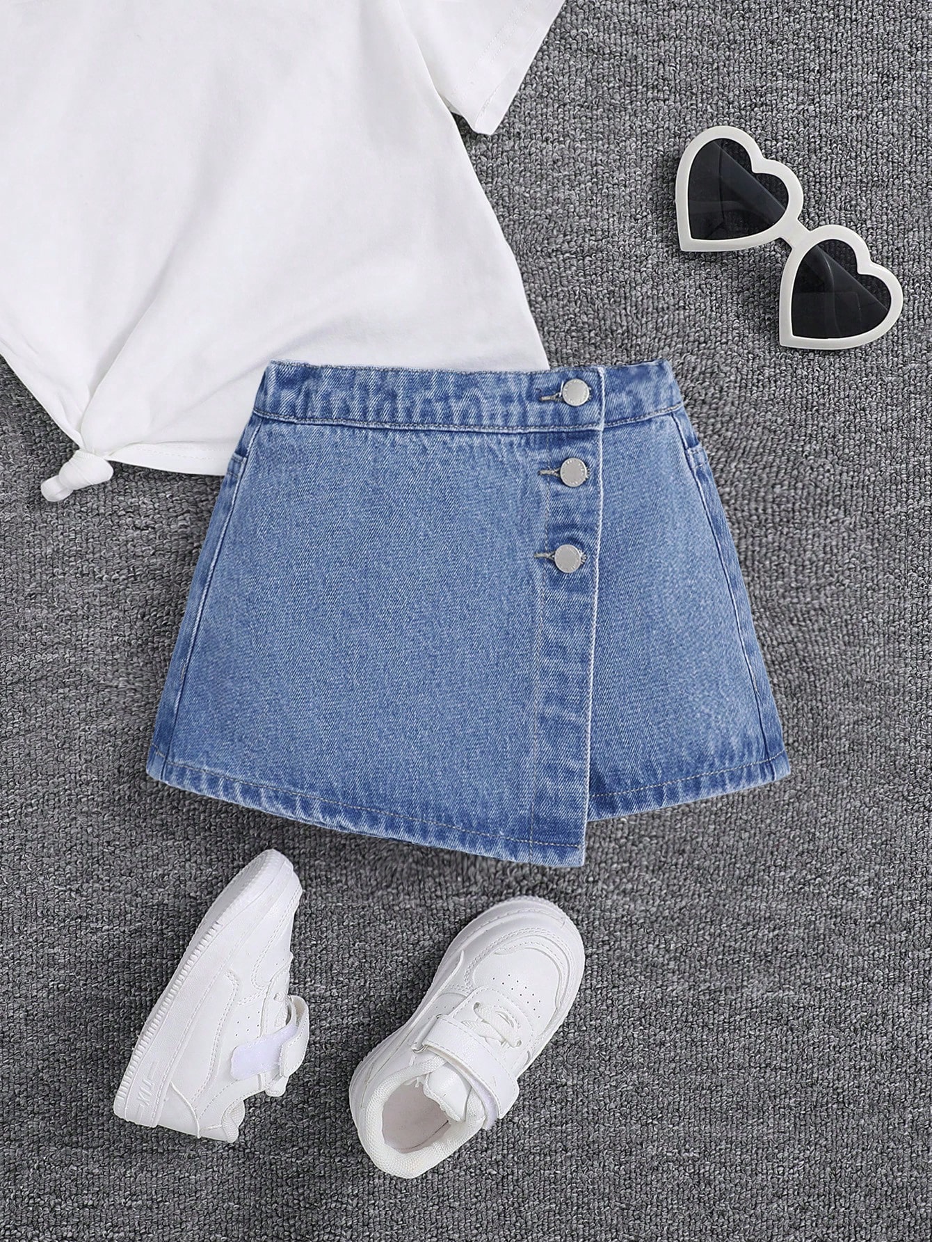 Young Girls Denim Shorts