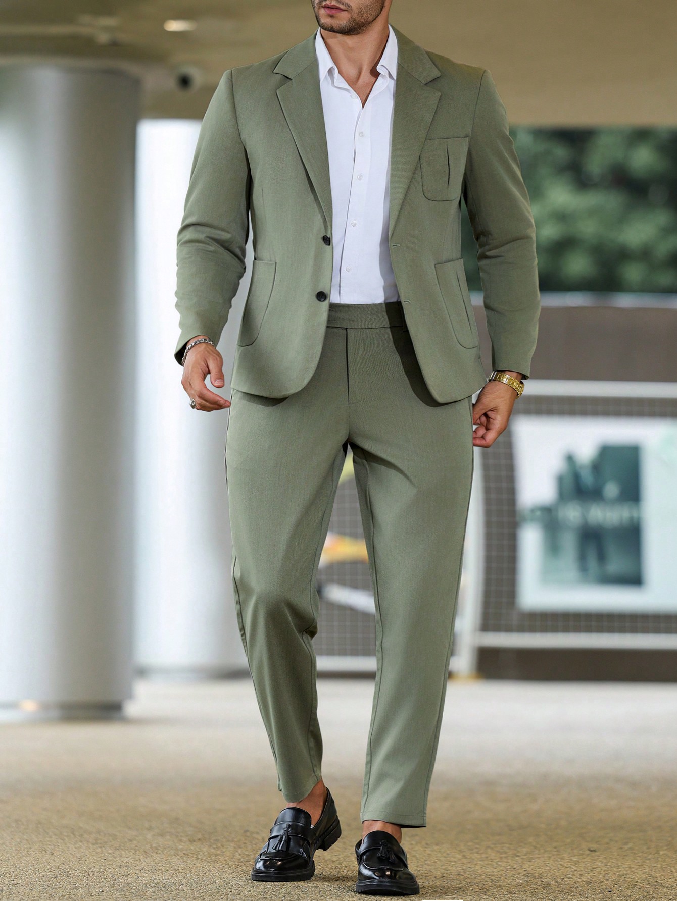 Men Plus Size Suits