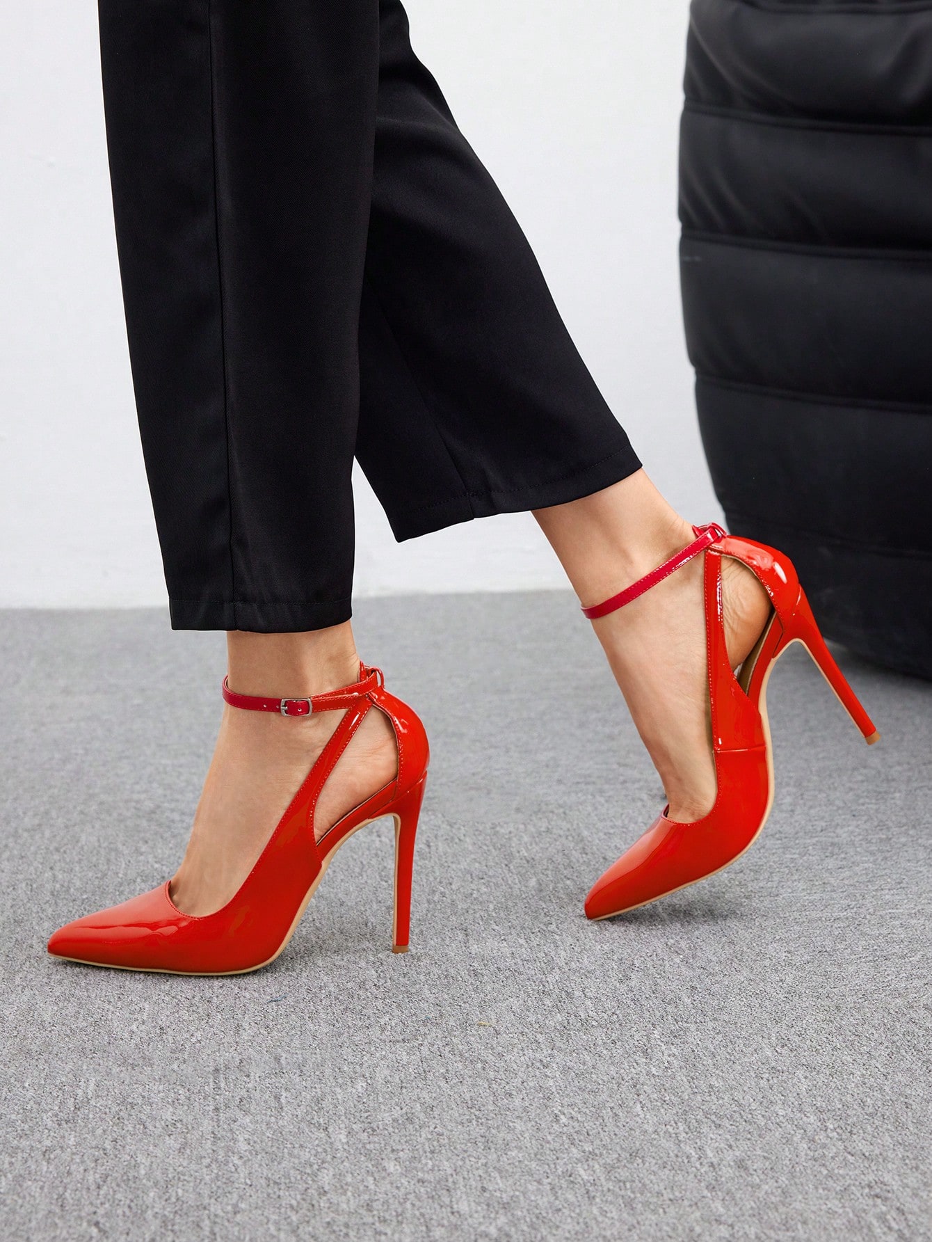 In Red Women Pumps