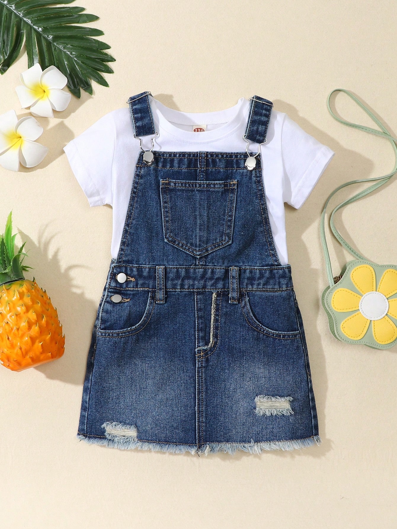 Young Girls Denim Dresses