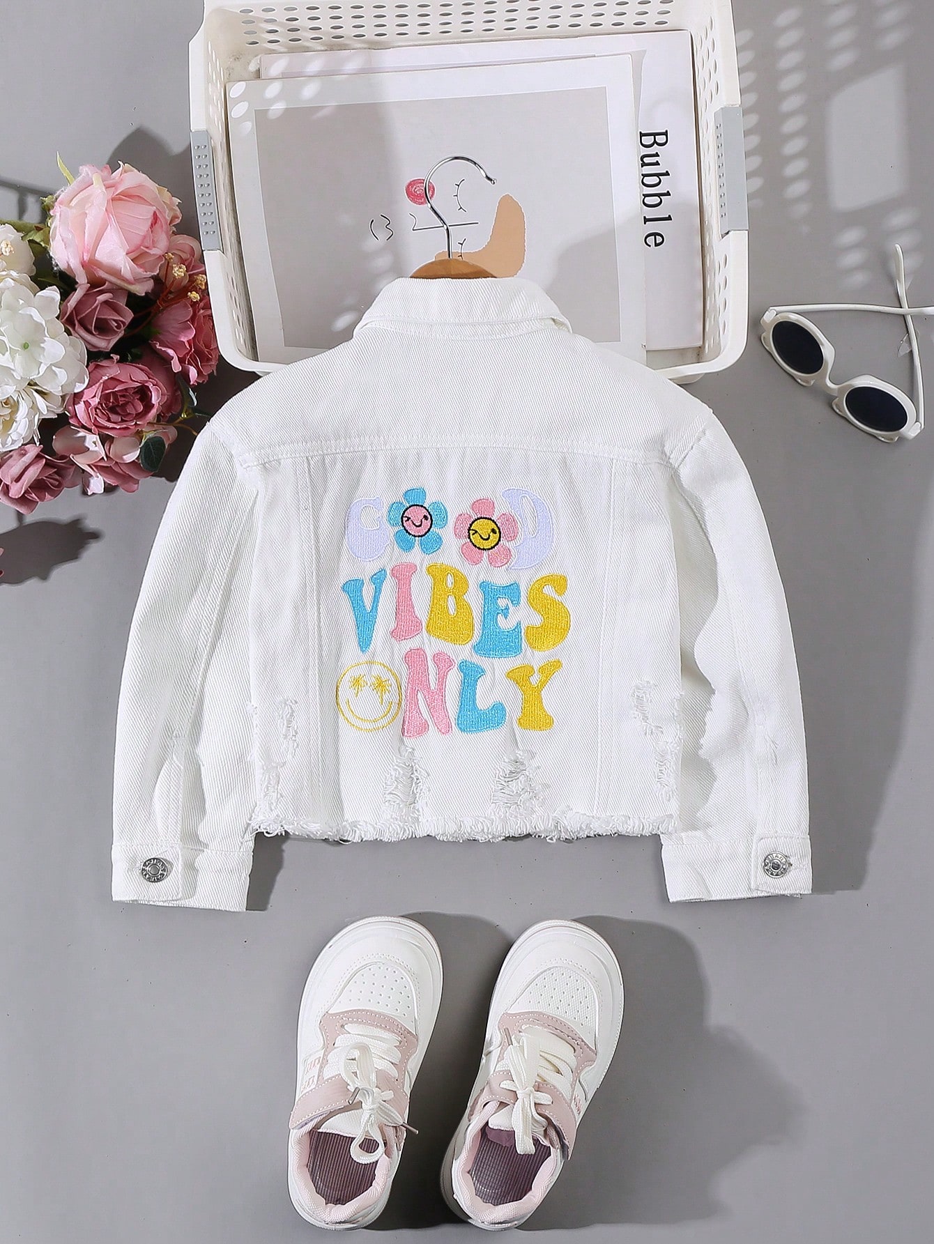 Young Girls Denim Jackets & Coats