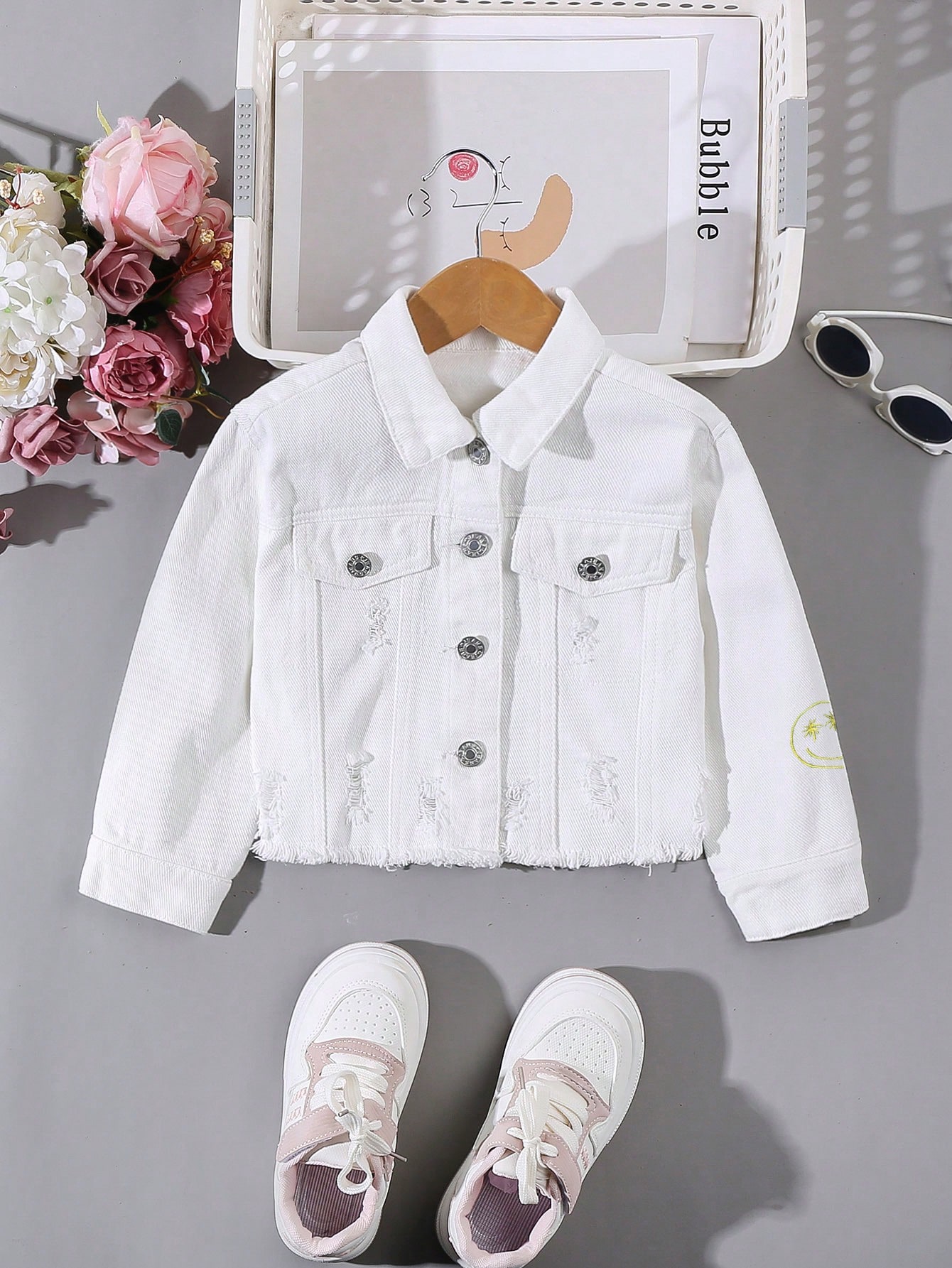 Young Girls Denim Jackets & Coats