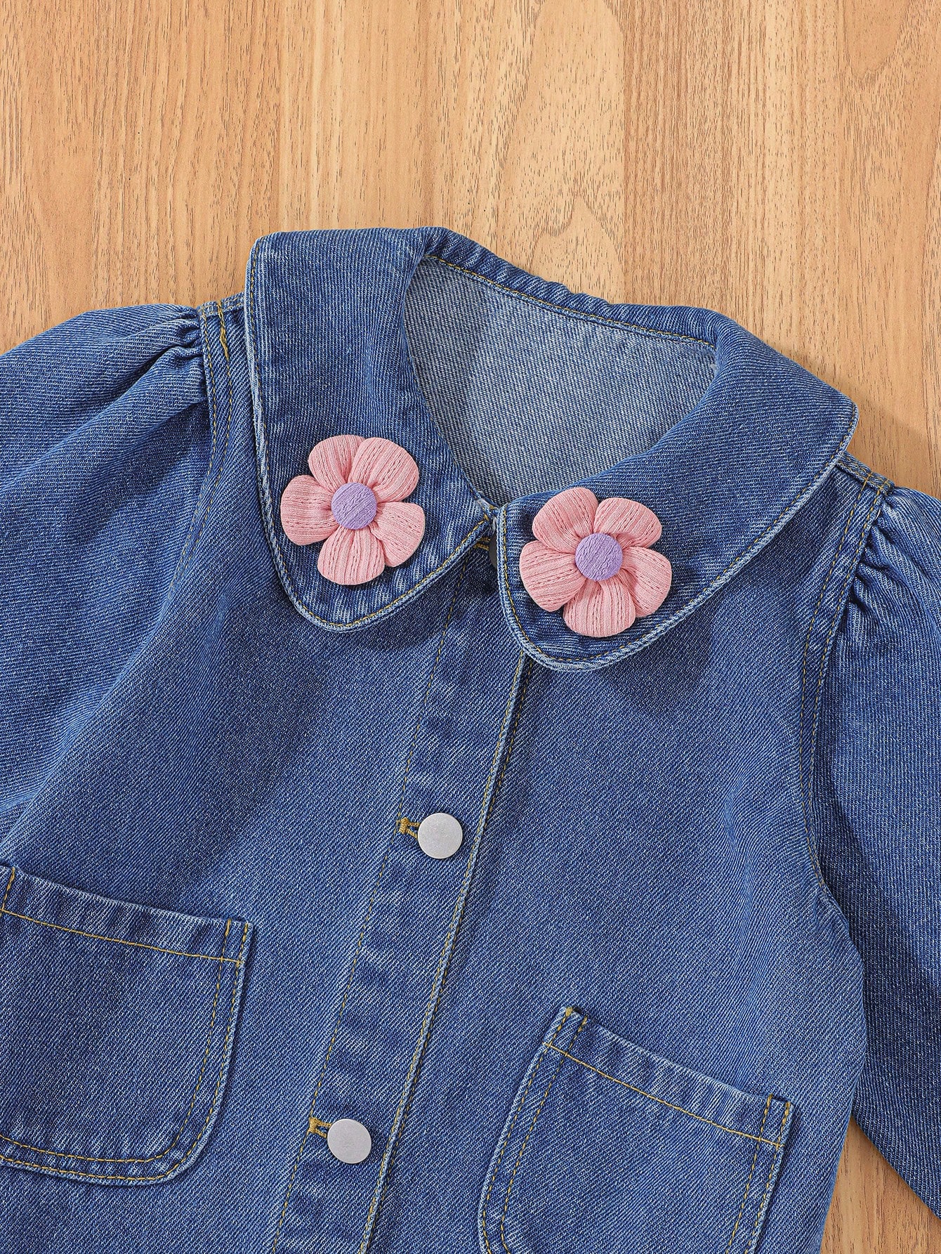 Young Girls Denim Jackets & Coats