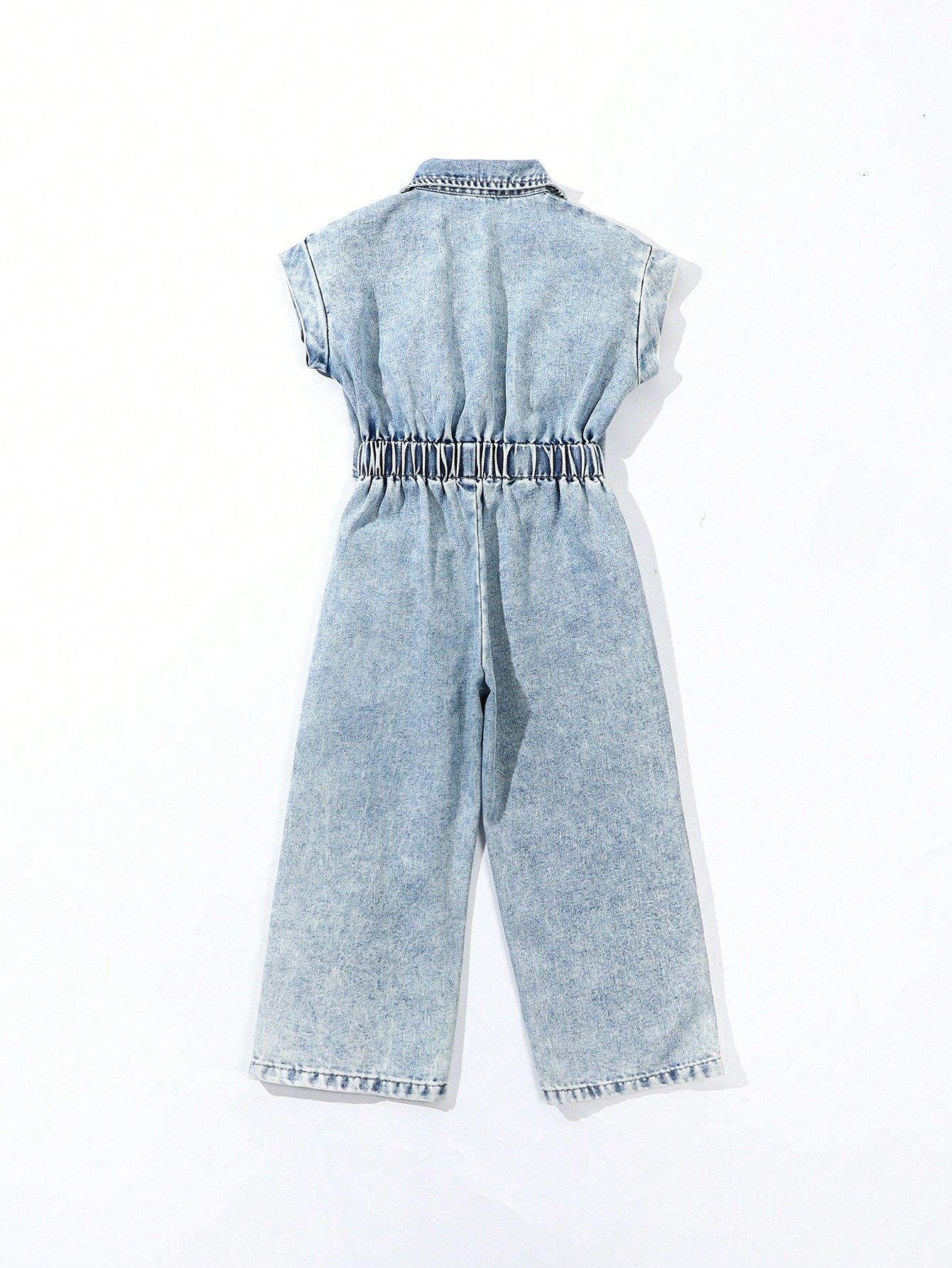 Young Girls Denim Overalls & Jumpsuits