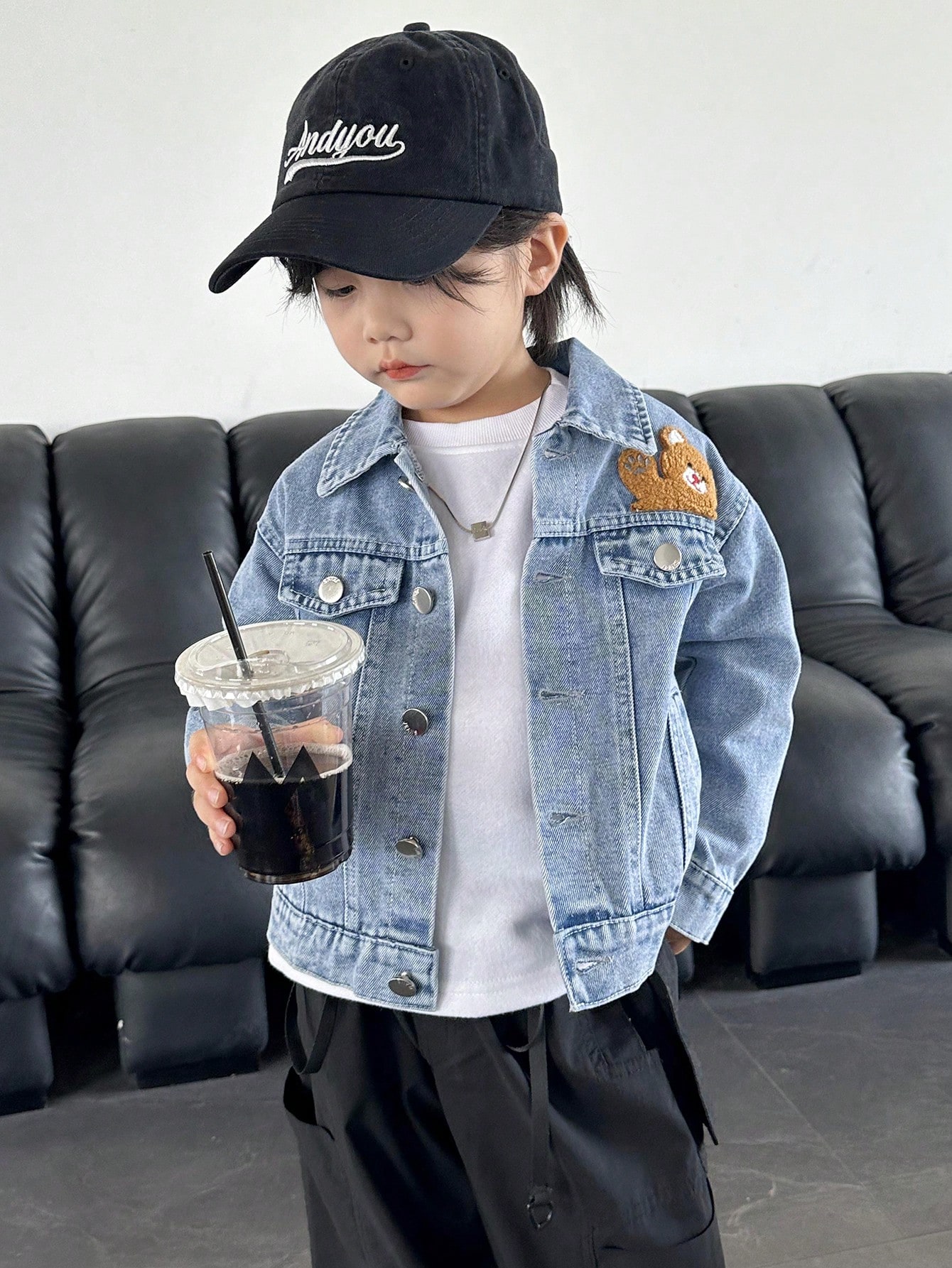 Young Boys Denim Jackets & Coats