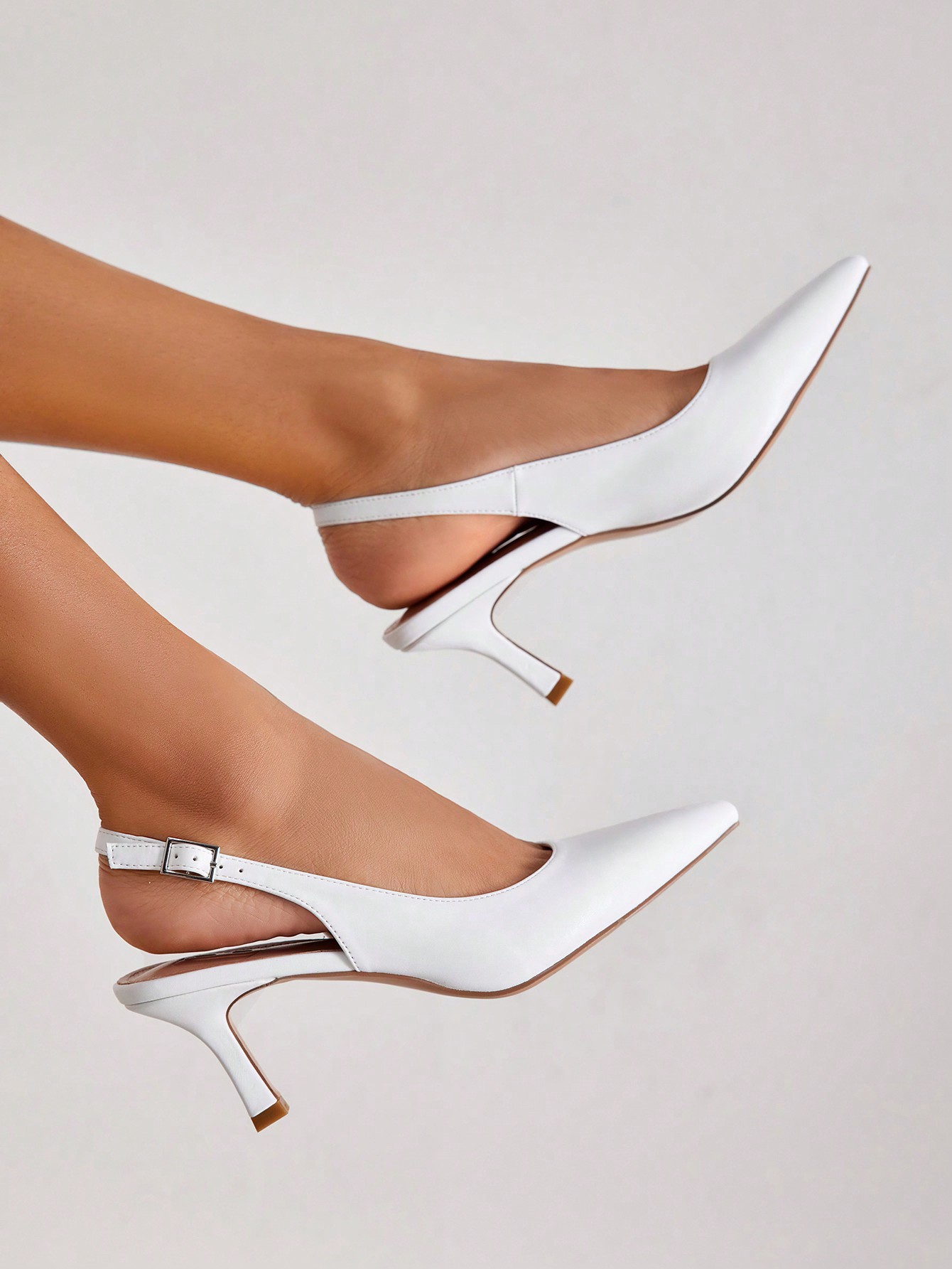 In White Women Pumps