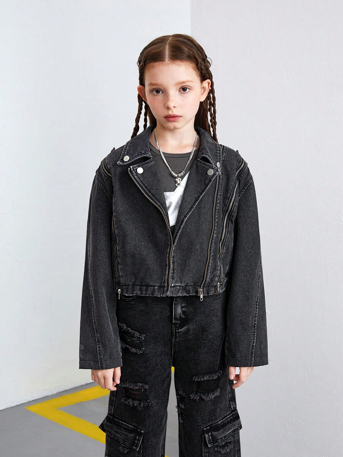 Tween Girls Denim Jackets & Coats