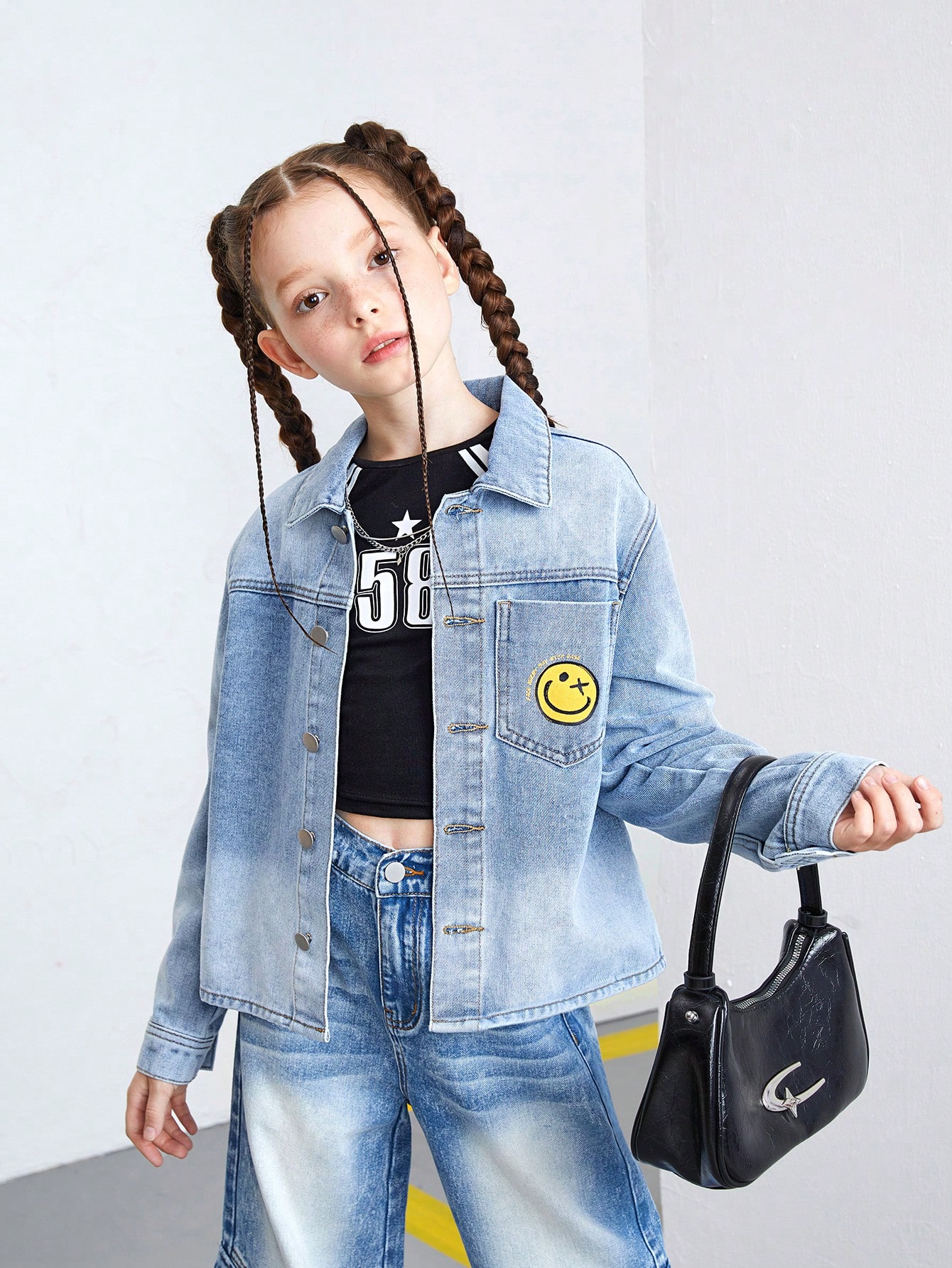 Tween Girls Denim Jackets & Coats