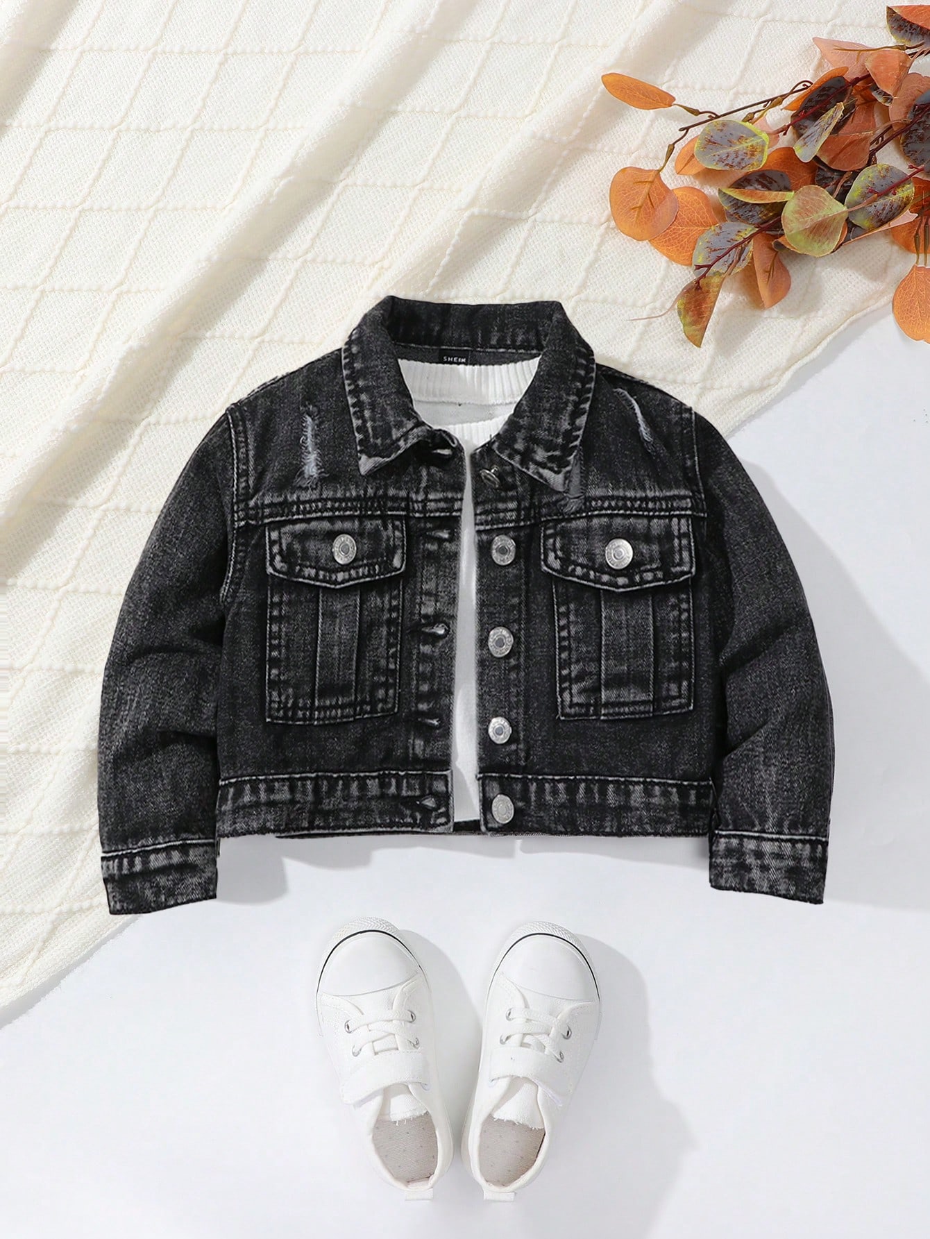 Young Girls Denim Jackets & Coats