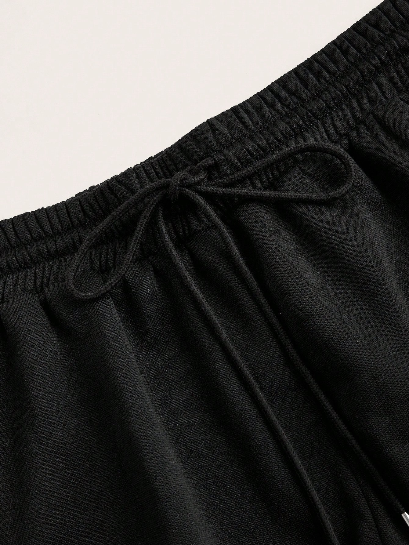 In Black Plus Size Sweatpants