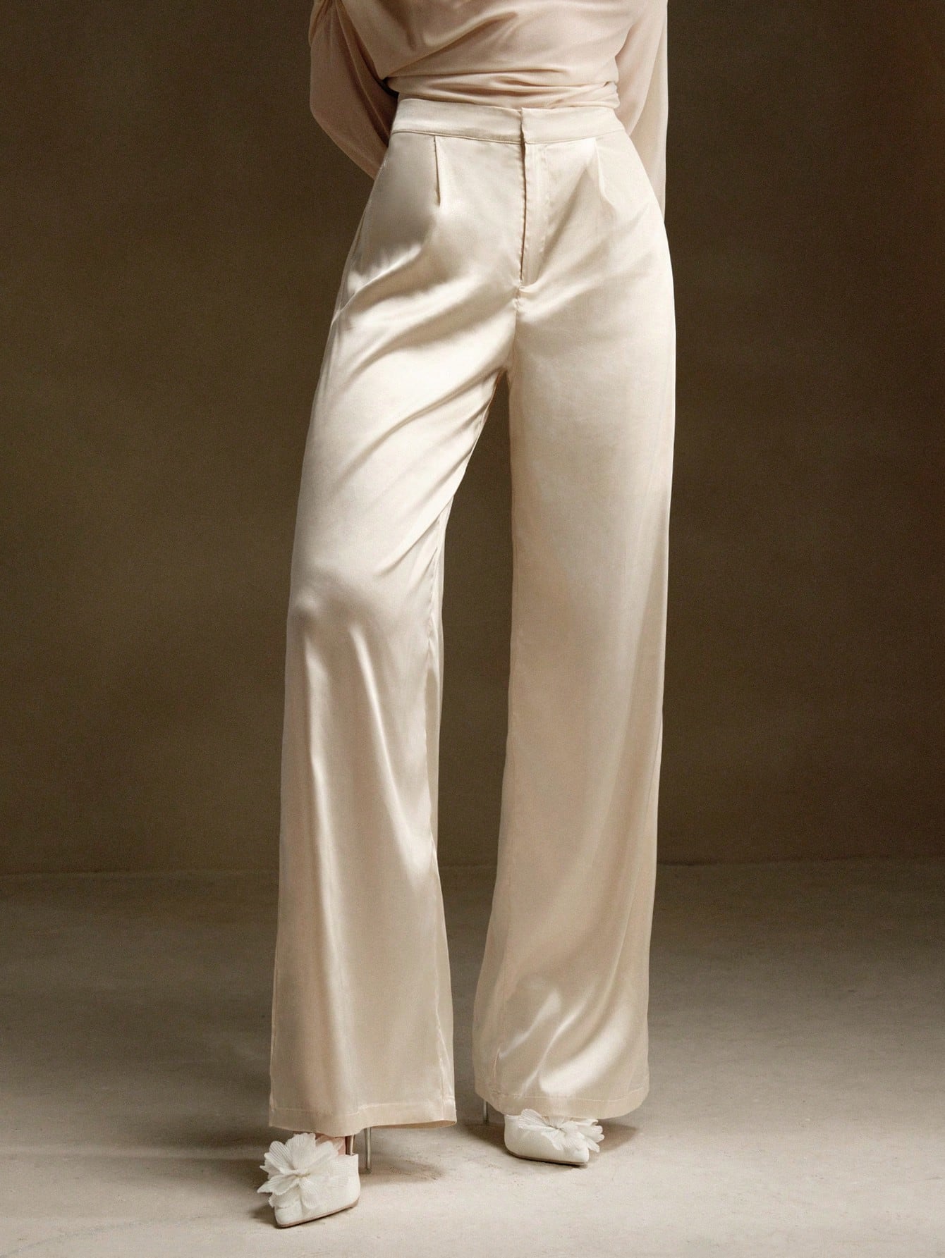 In Beige Women Pants