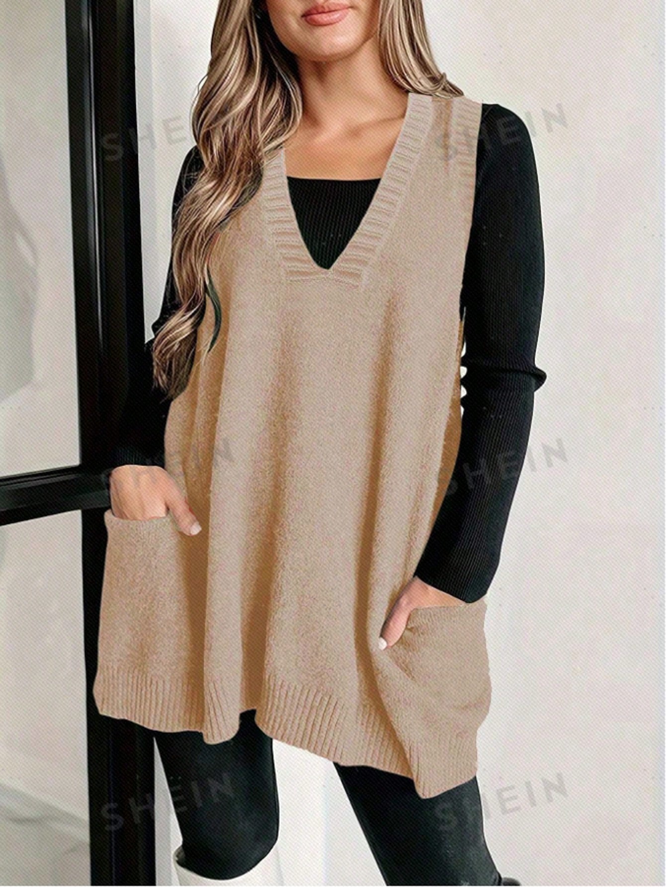 In Casual Plus Size Sweater Vests