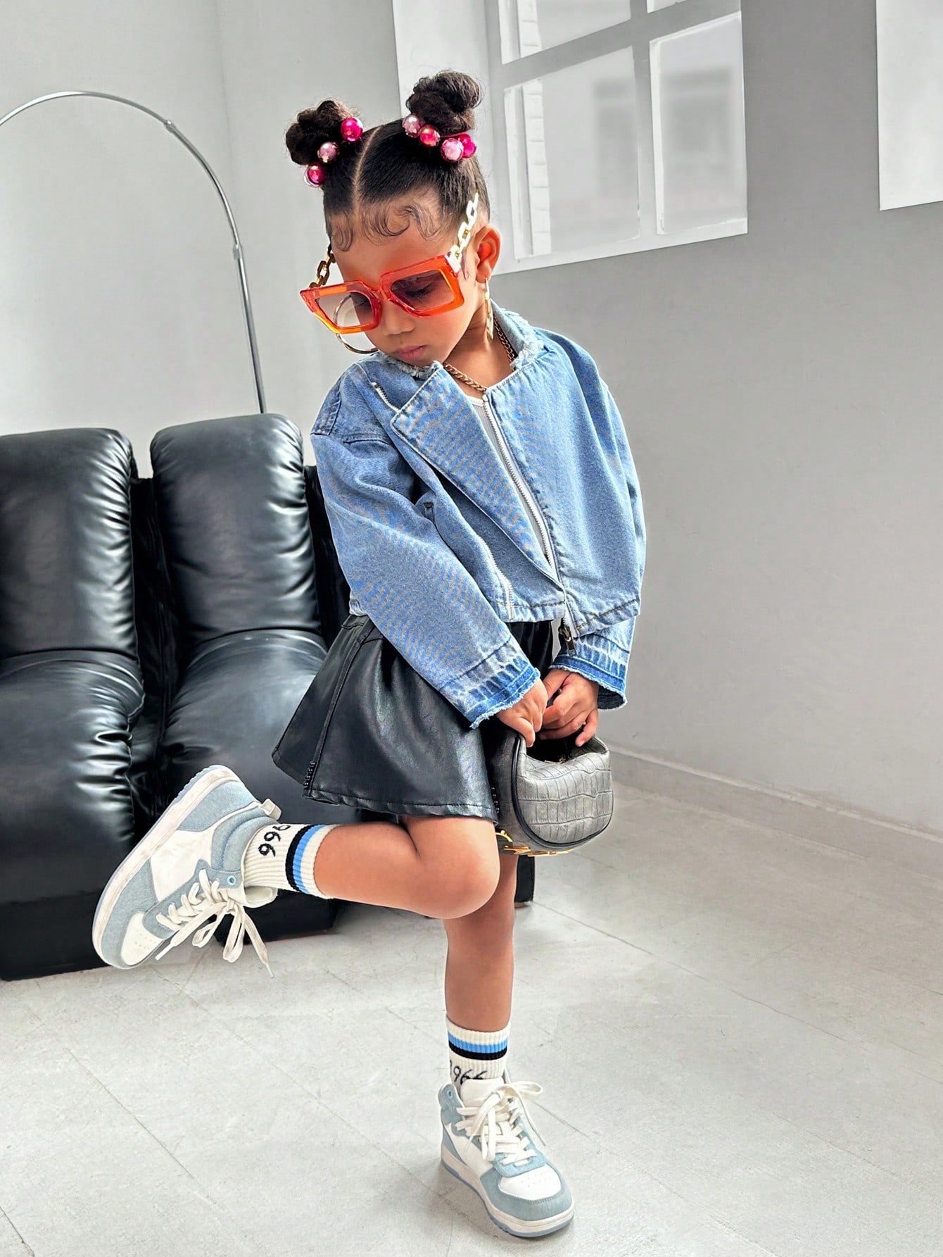 Young Girls Denim Jackets & Coats