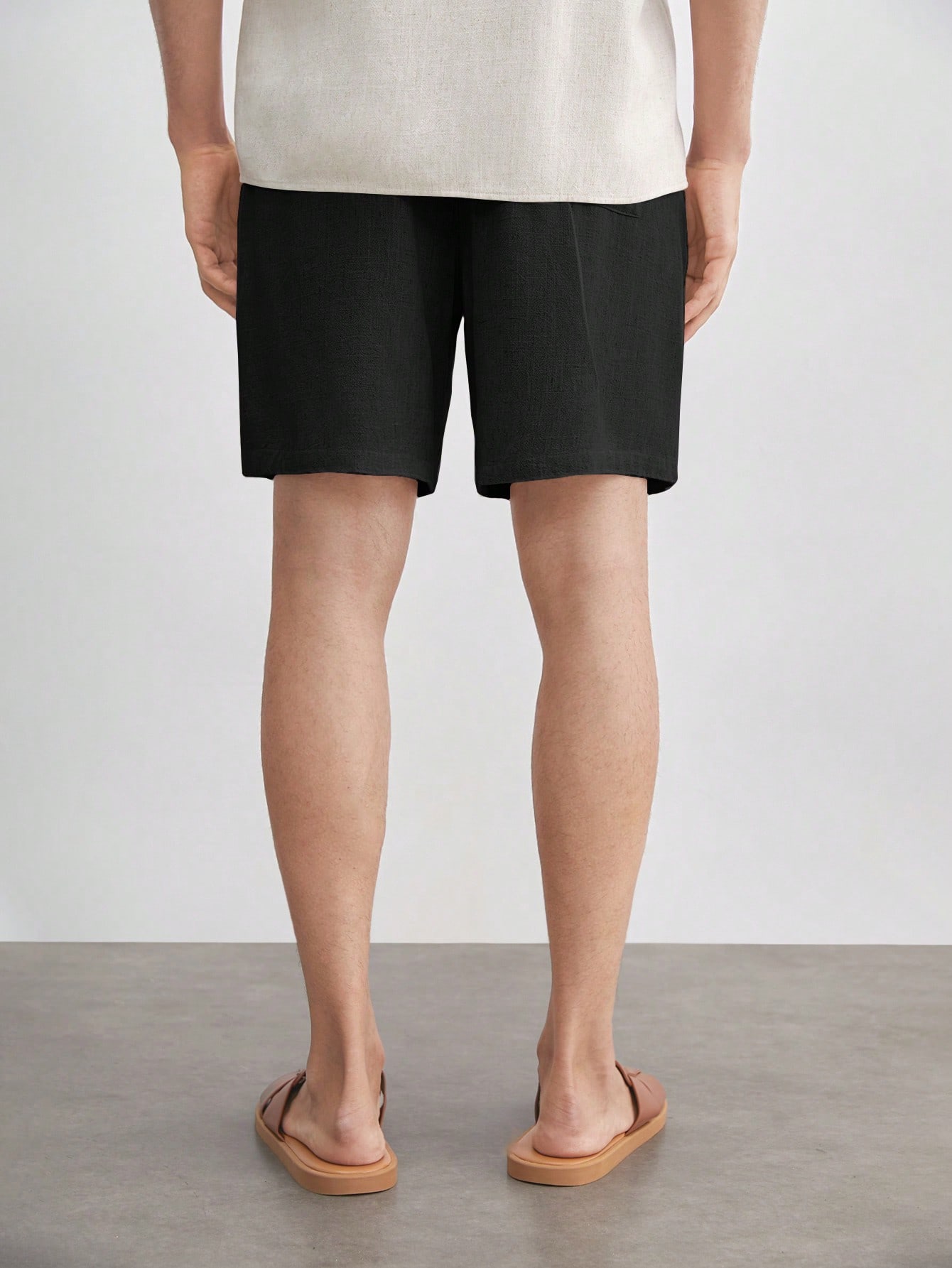 Men Linen Shorts