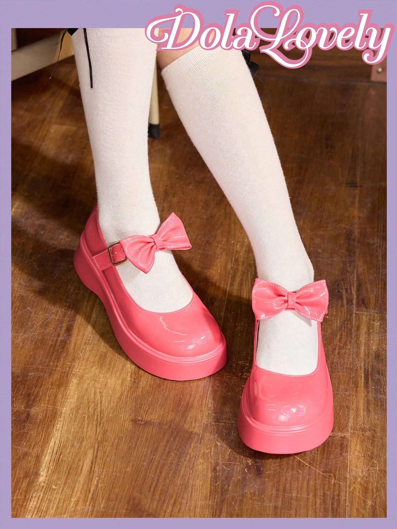 In Pink Women Wedges & Flatform