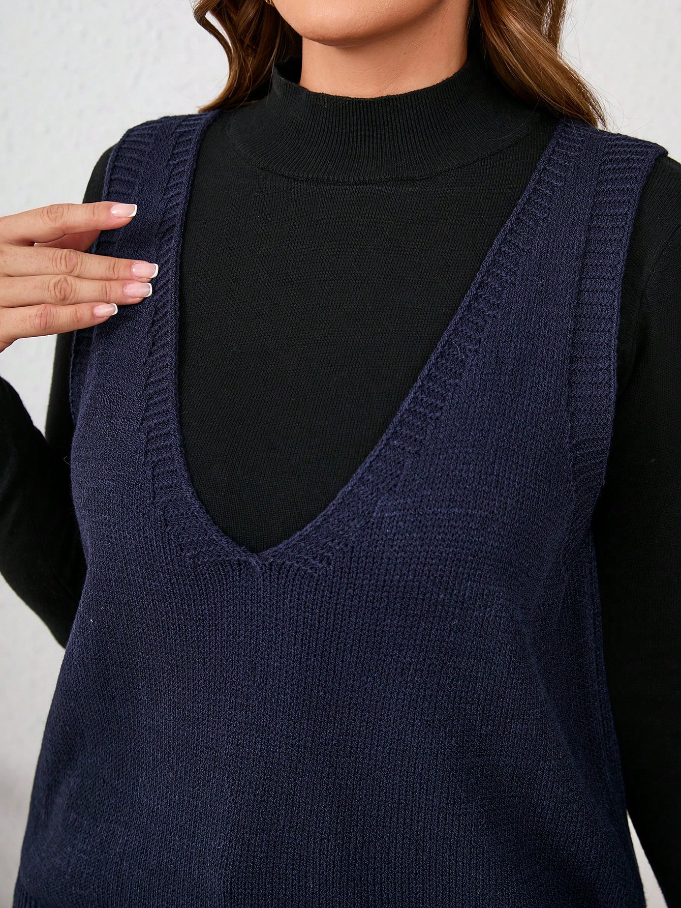 In Casual Plus Size Sweater Vests