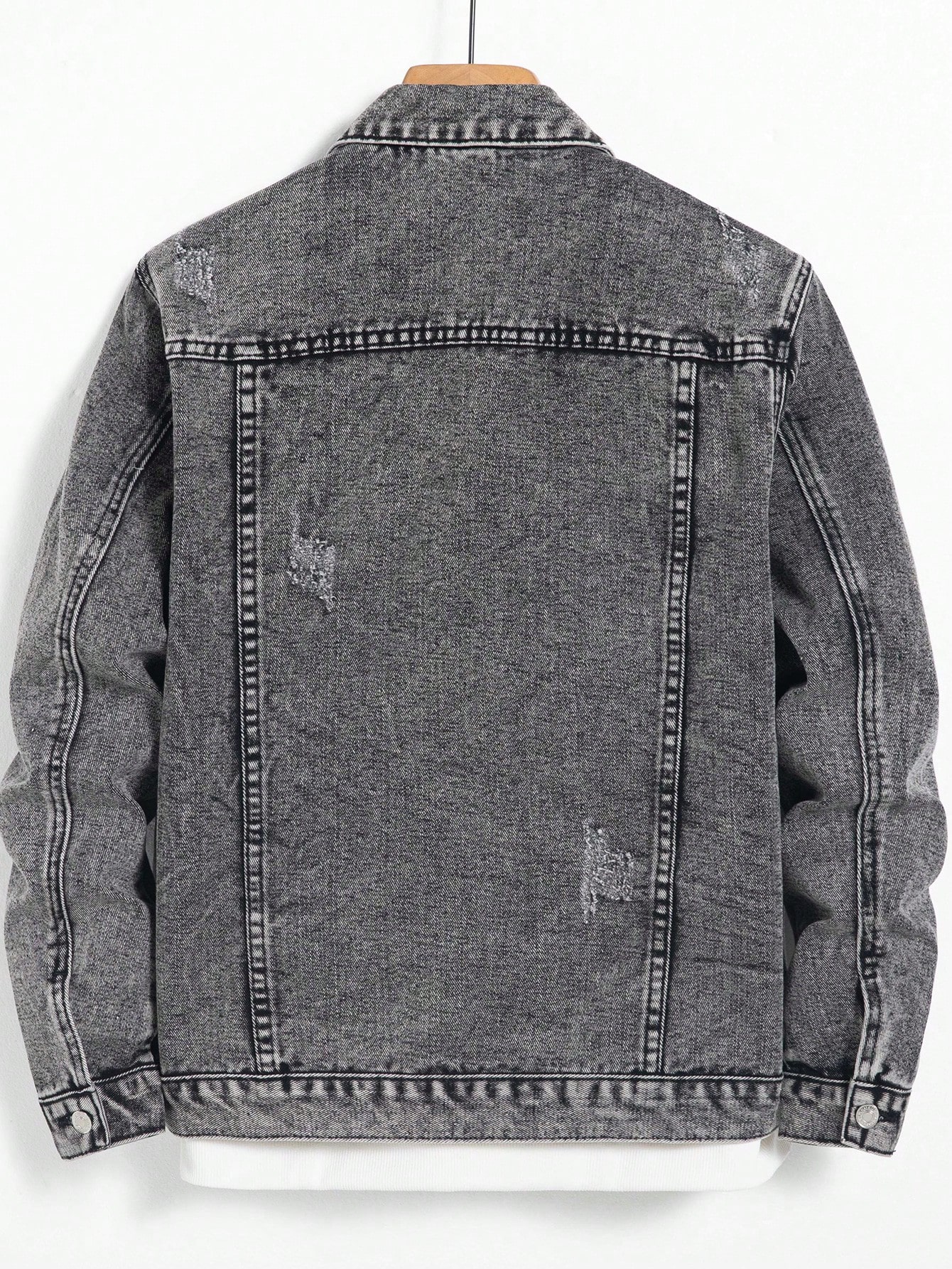 Men Plus Size Denim Jackets