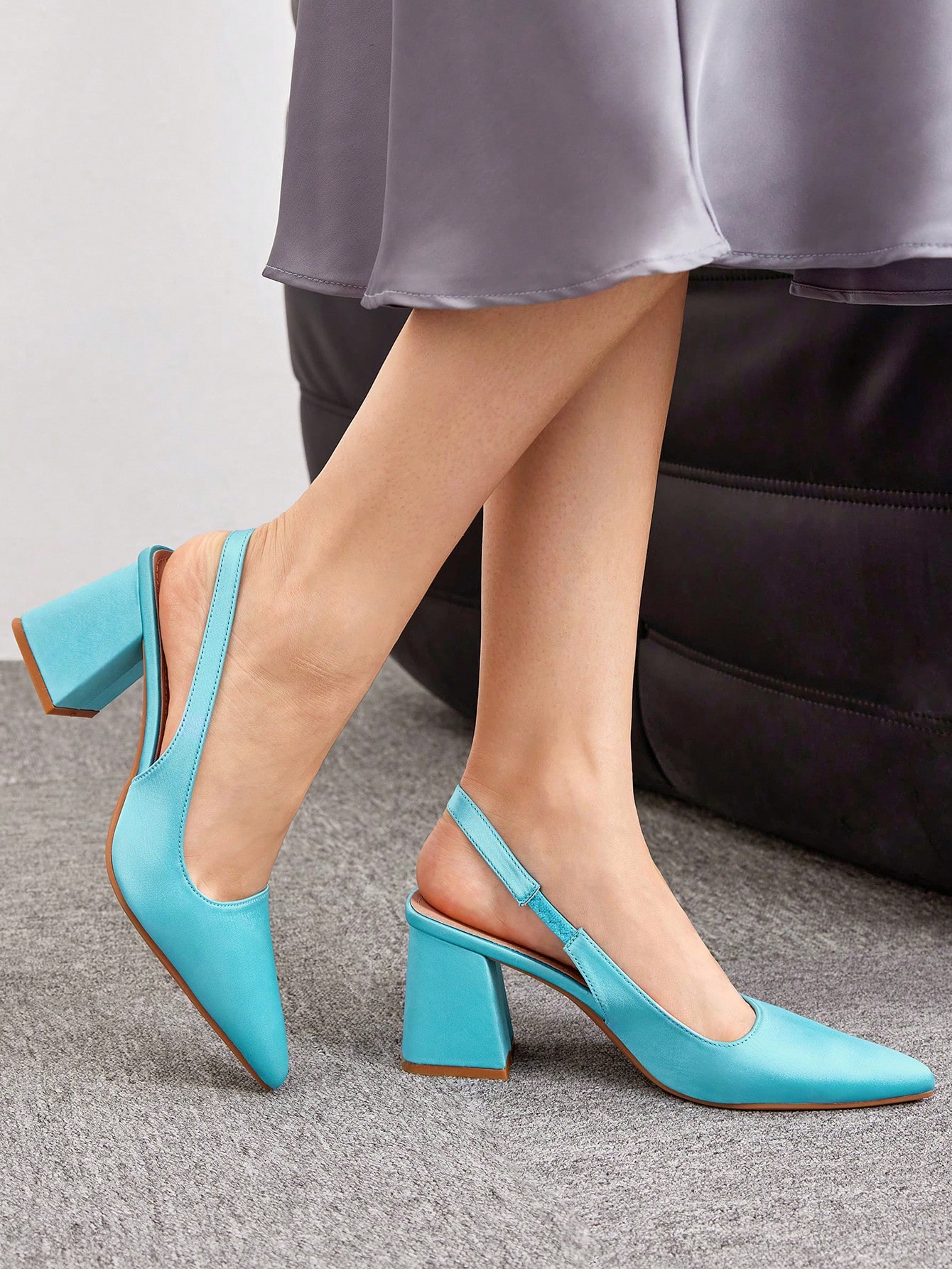 In Blue Women Pumps