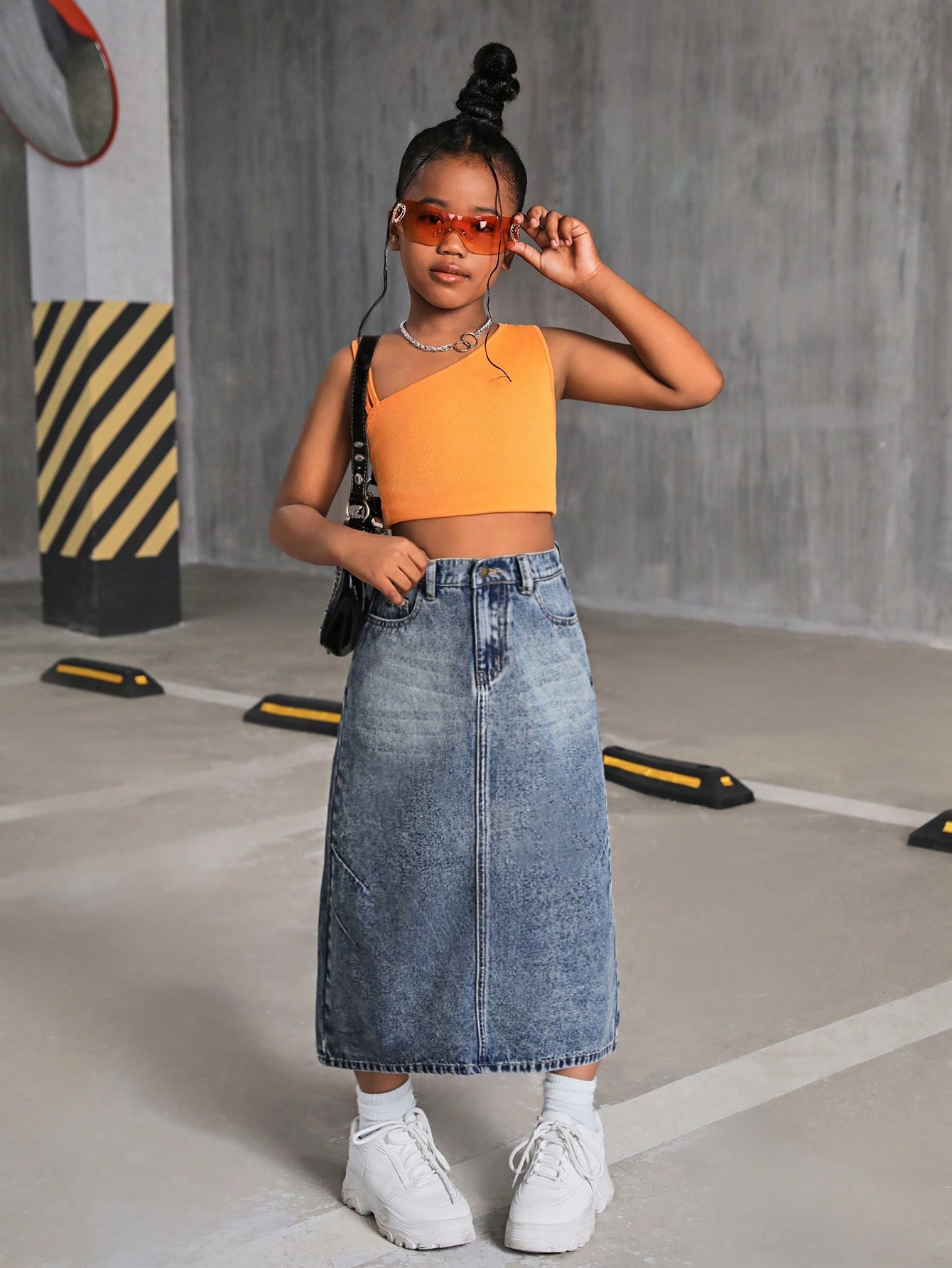 Tween Girls Denim Skirts