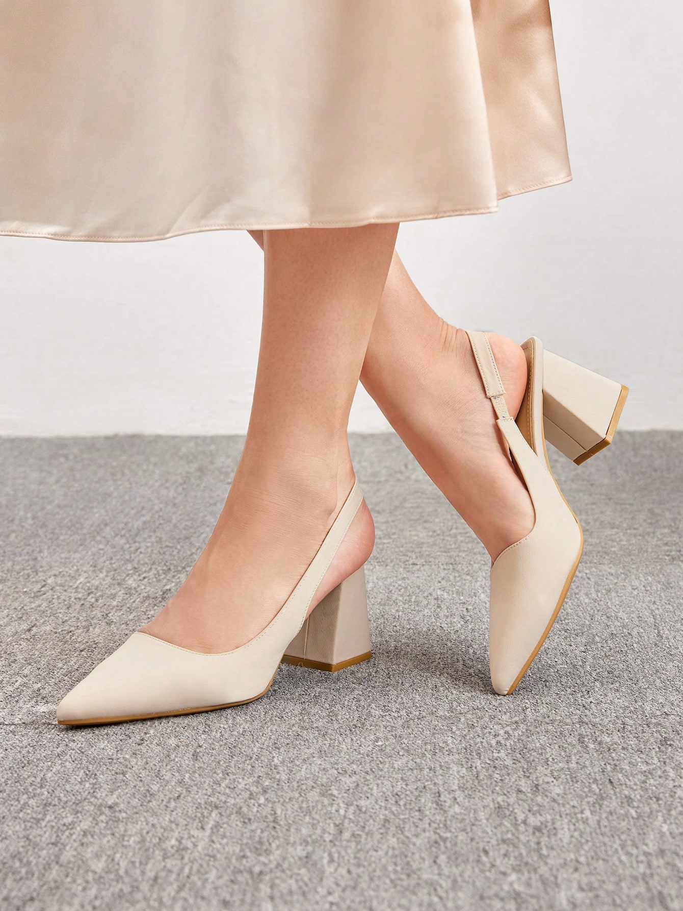 In Apricot Women Pumps