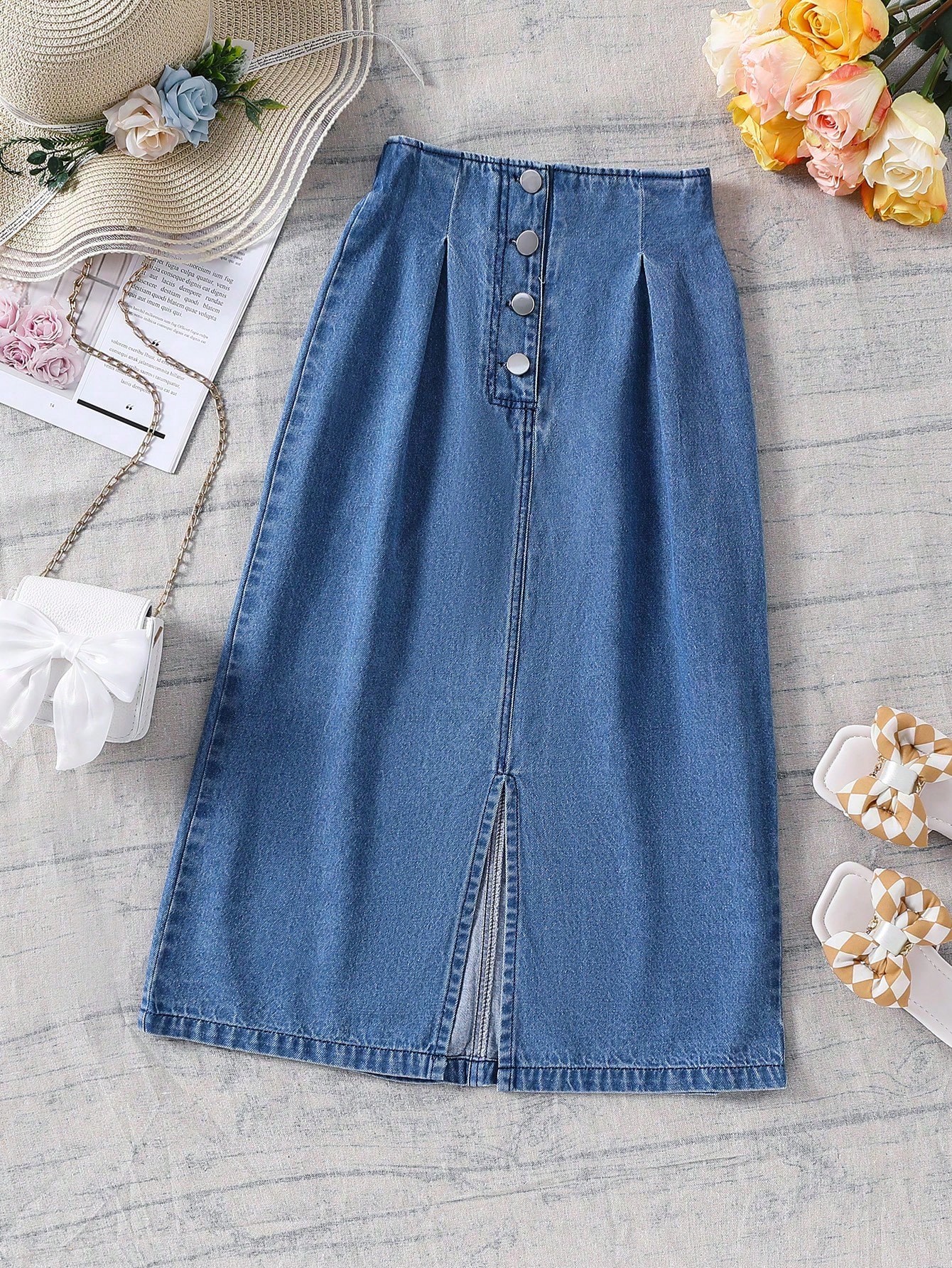 Tween Girls Denim Skirts