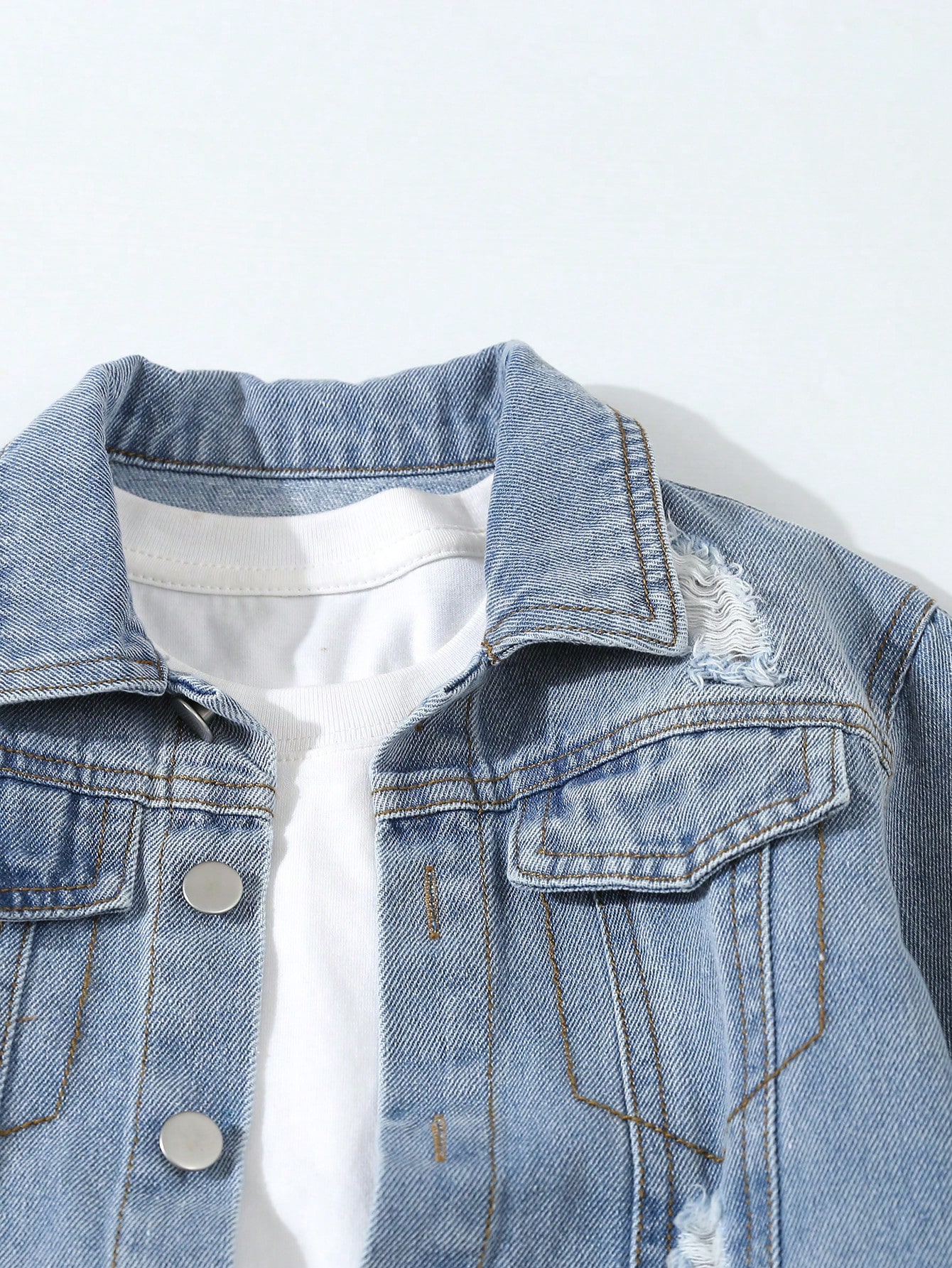 Young Boys Denim Jackets & Coats