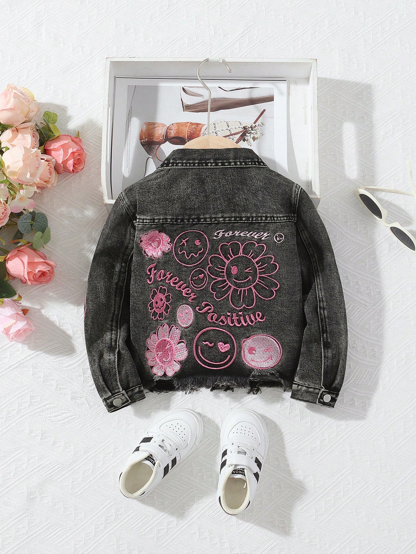 Young Girls Denim Jackets & Coats